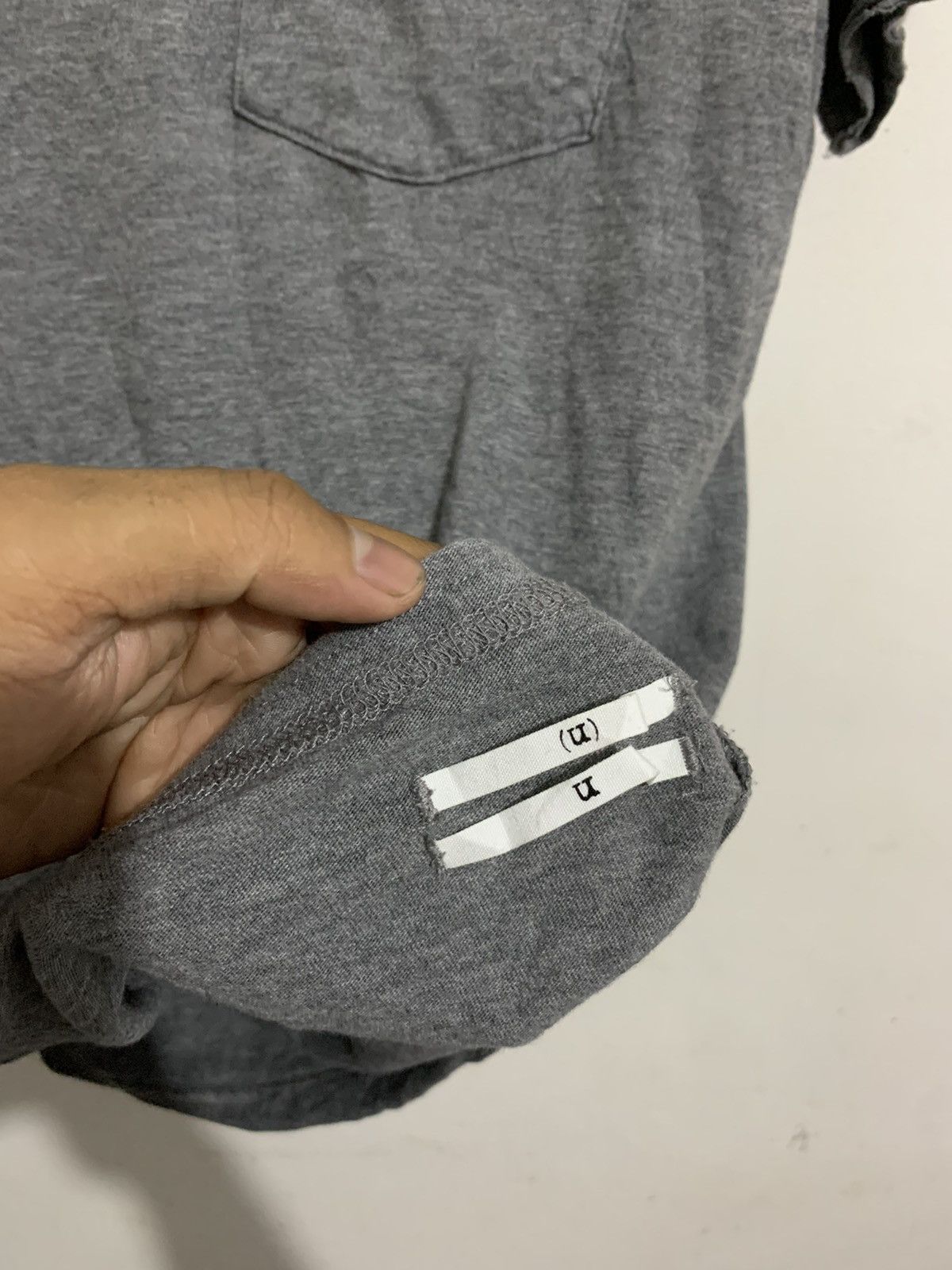 Number (N)ine 💸BINDINGOFFER💸NUMBER (N)INE BLANK POCKET TEES Size US M / EU 48-50 / 2 - 4 Thumbnail