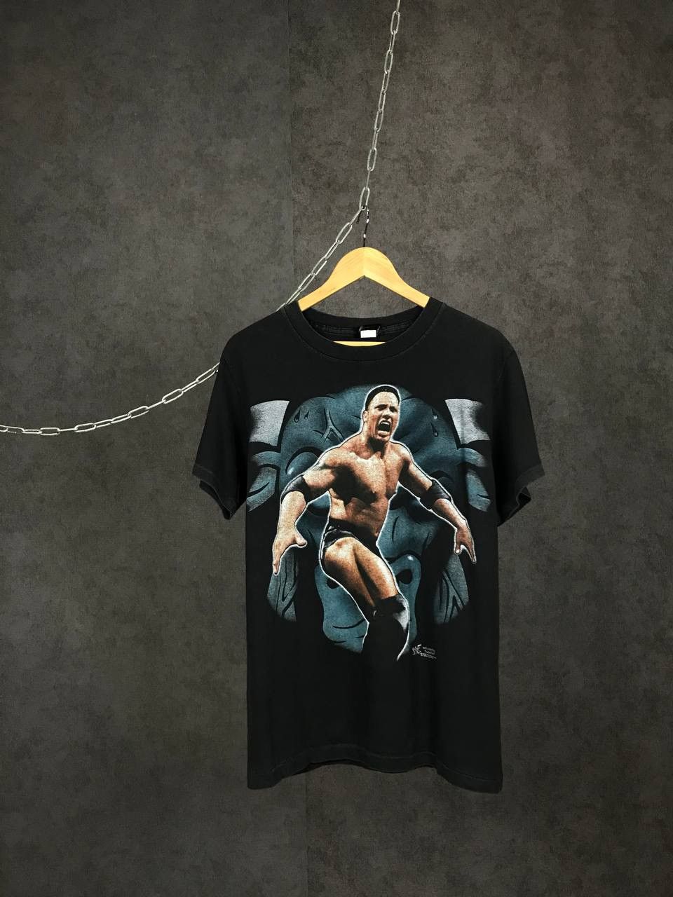 Vintage × WWE The Rock 1998 WWE WWF made in USA vintage tee Size US M / EU 48-50 / 2 - 1 Thumbnail