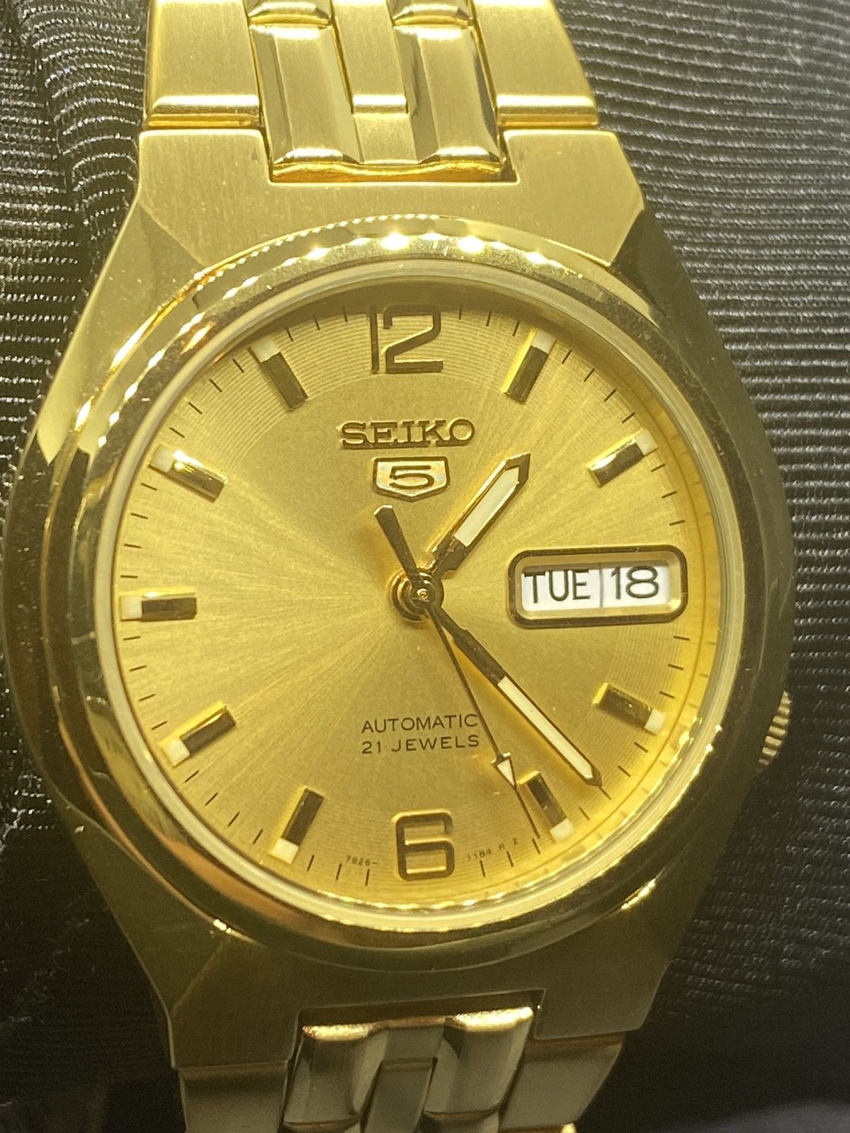 Seiko Watch Automatic Movement 37mm Diameter