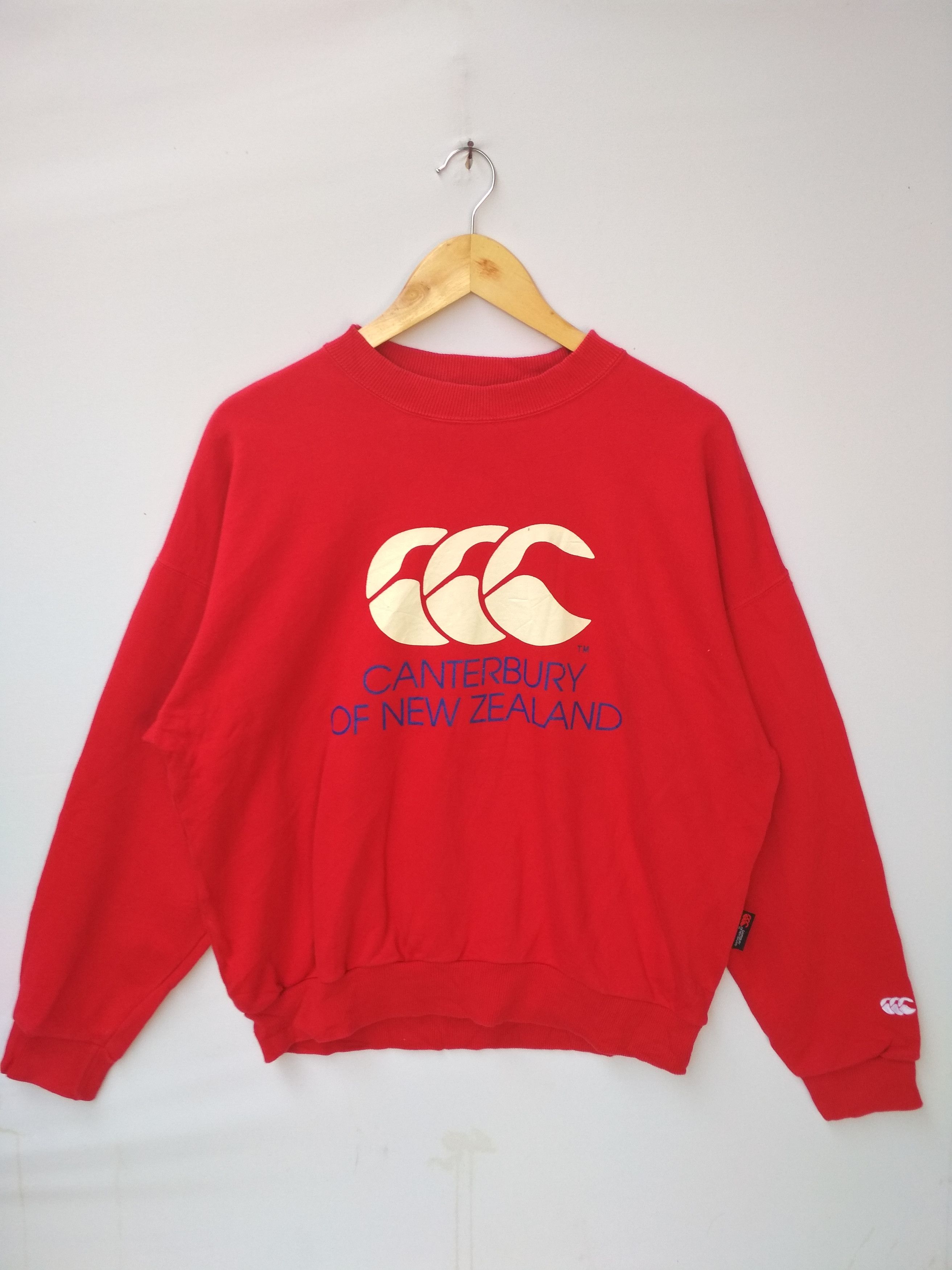 Canterbury of New Zealand CANTERBURY OF NEW ZEALAND BIG LOGO RARE SWEATSHIRT Size US L / EU 52-54 / 3 - 1 Thumbnail