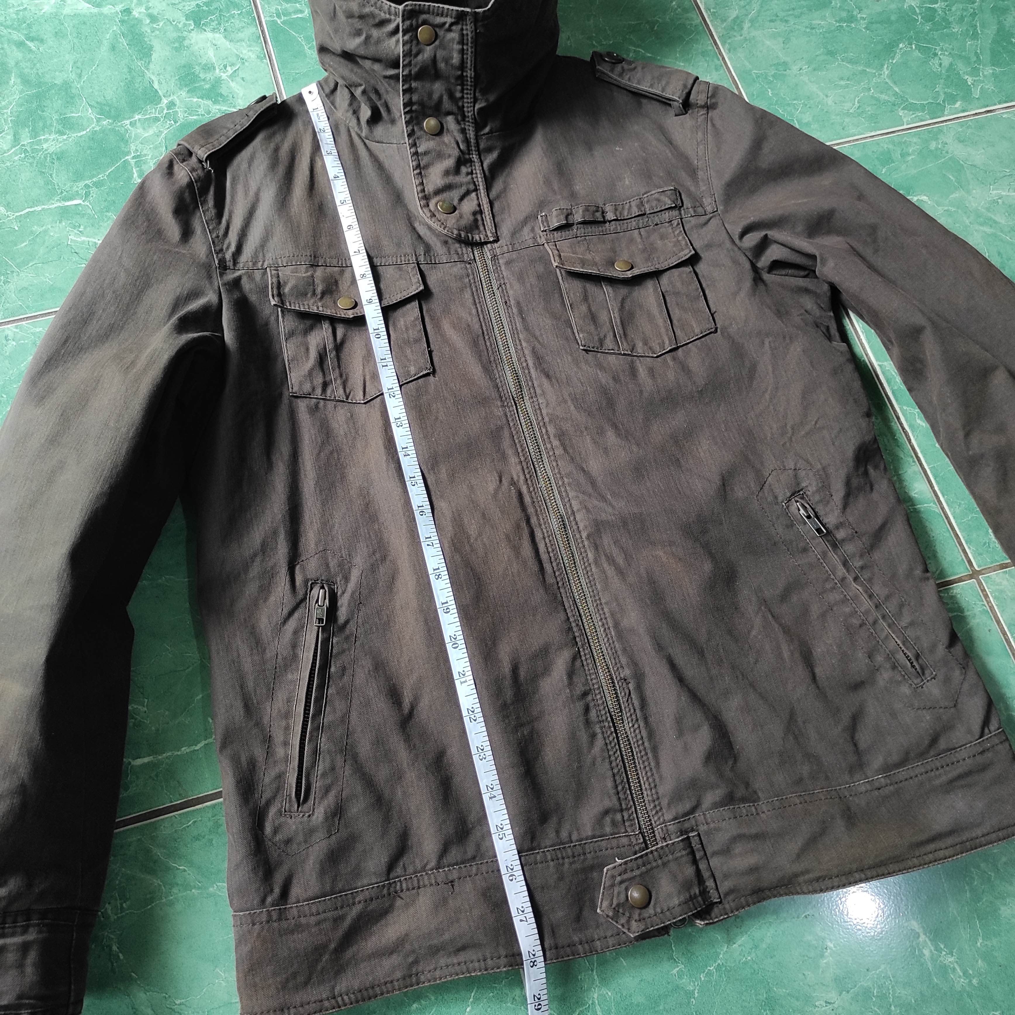 Michel Klein KLEIN PLUS HOMME PARKA ZIPPER HOODIE JACKET Size US M / EU 48-50 / 2 - 16 Thumbnail