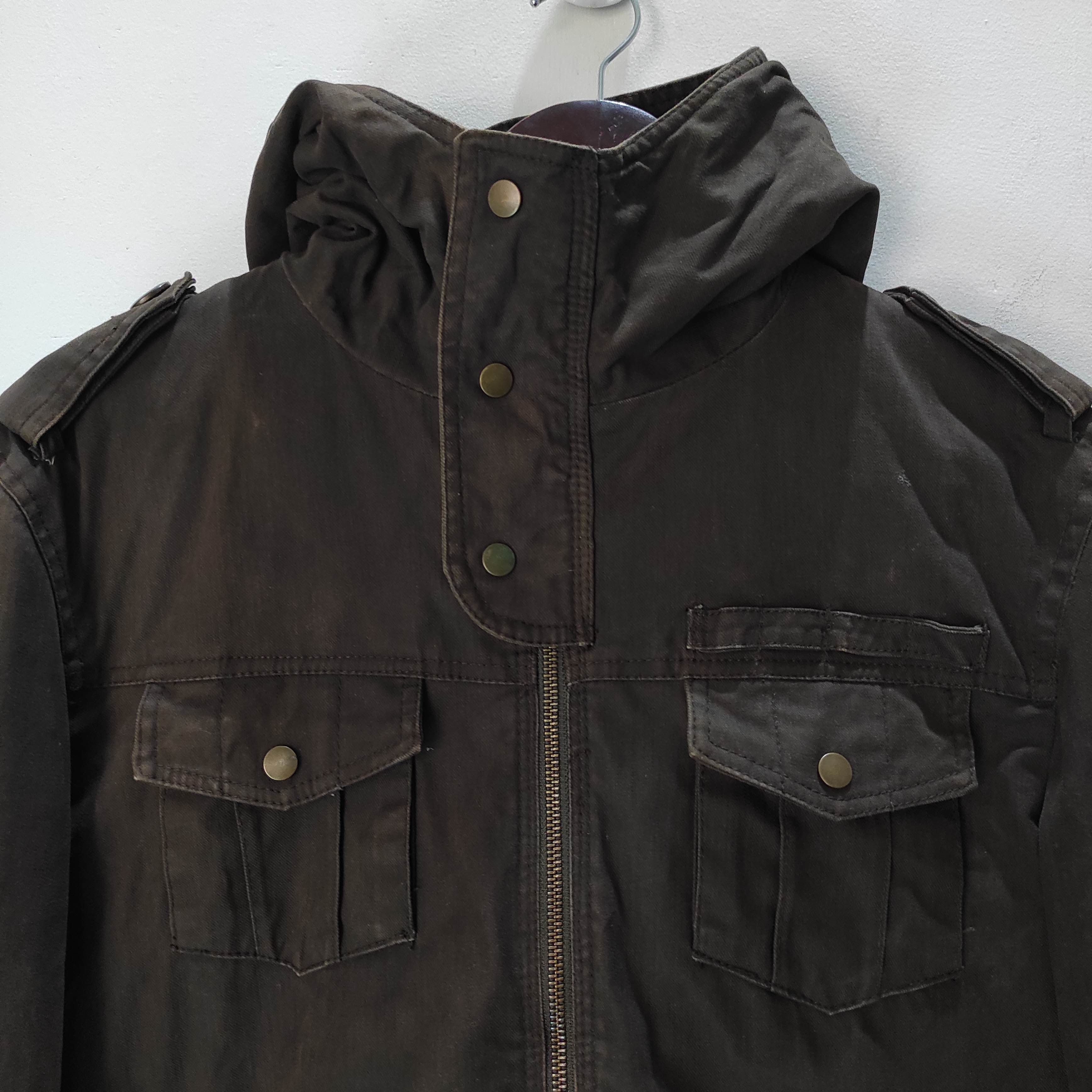 Michel Klein KLEIN PLUS HOMME PARKA ZIPPER HOODIE JACKET Size US M / EU 48-50 / 2 - 2 Thumbnail