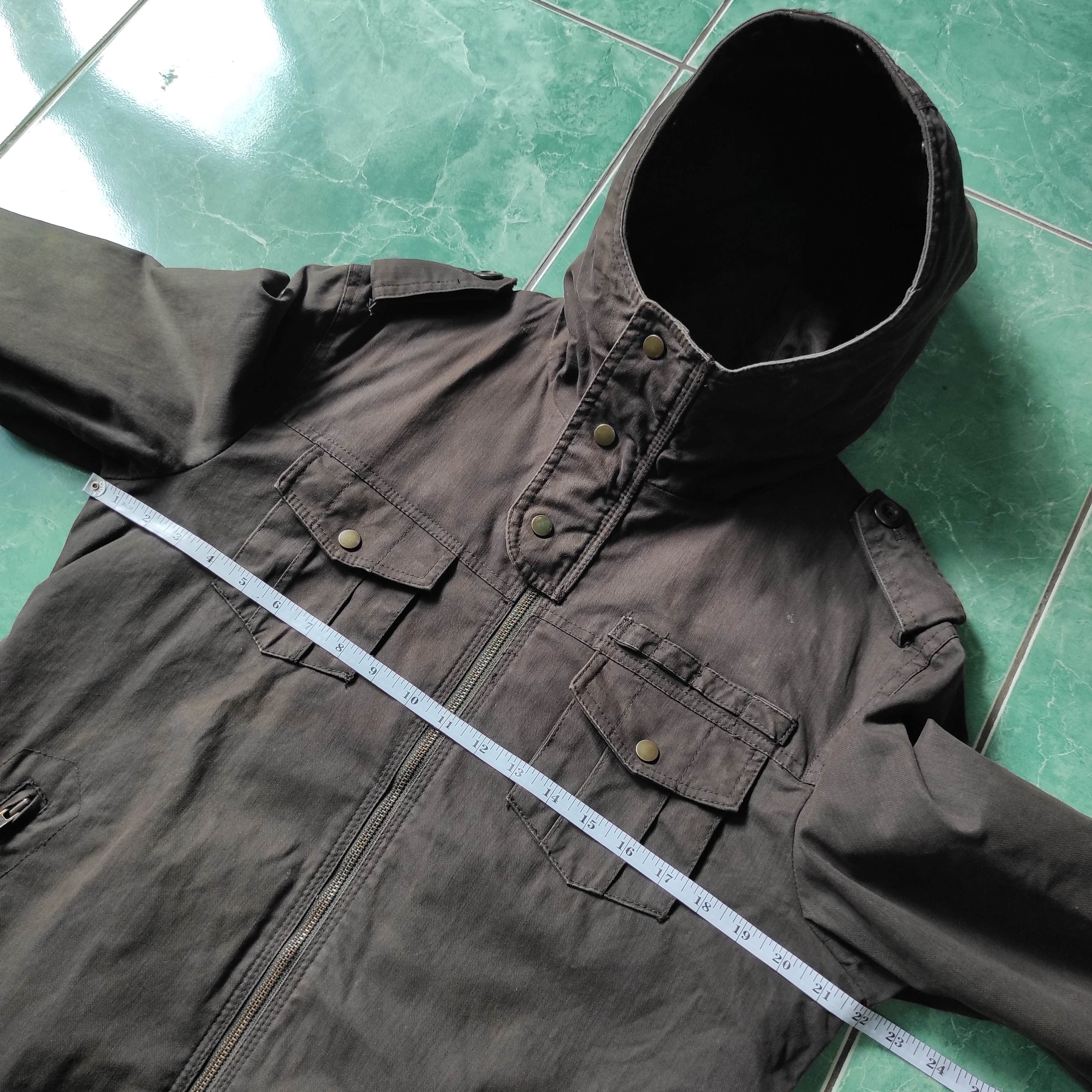 Michel Klein KLEIN PLUS HOMME PARKA ZIPPER HOODIE JACKET Size US M / EU 48-50 / 2 - 15 Thumbnail