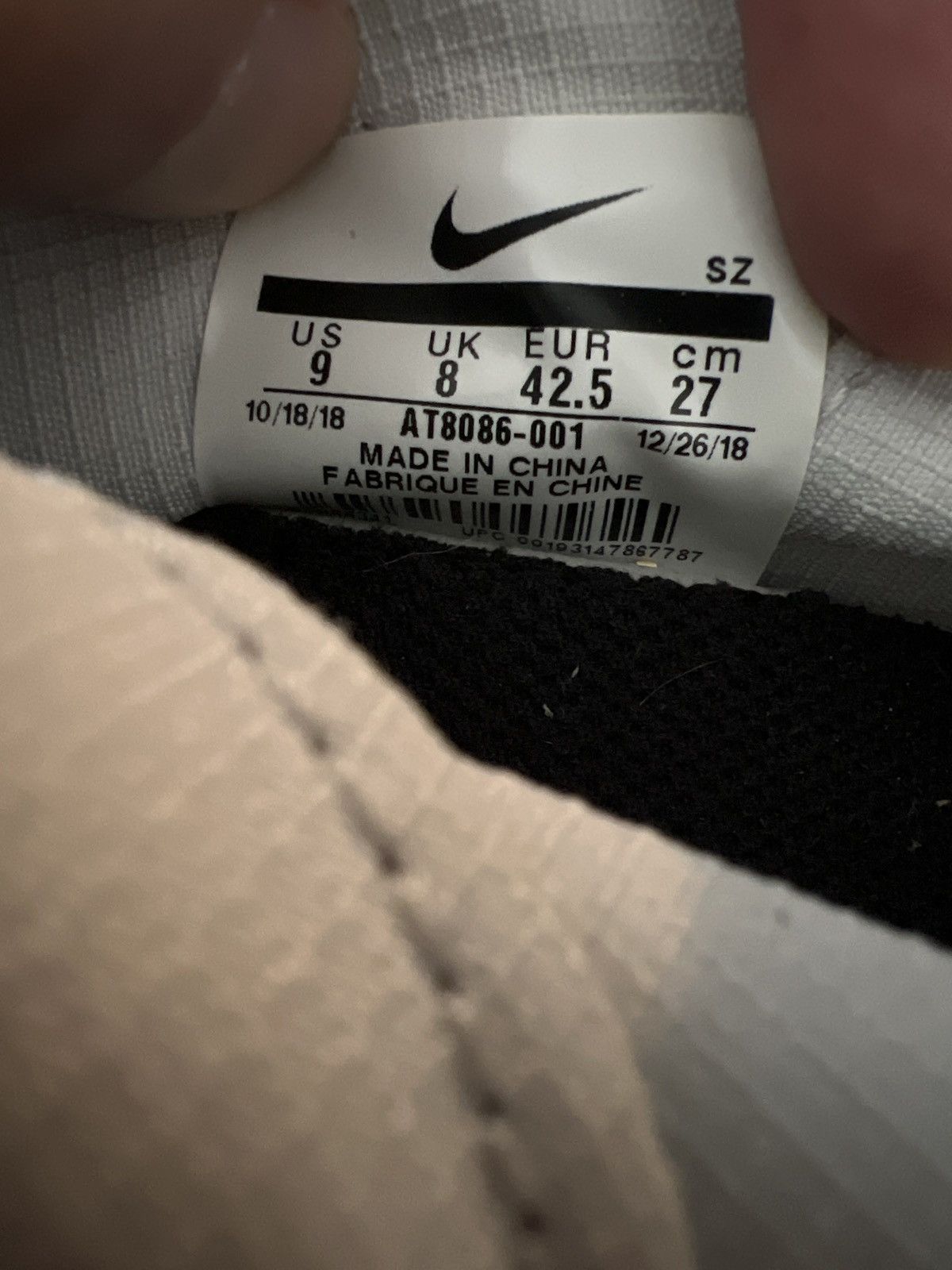 Fear of God × Nike Nike Air Fear of god Moccasin Size US 9 / EU 42 - 7 Thumbnail