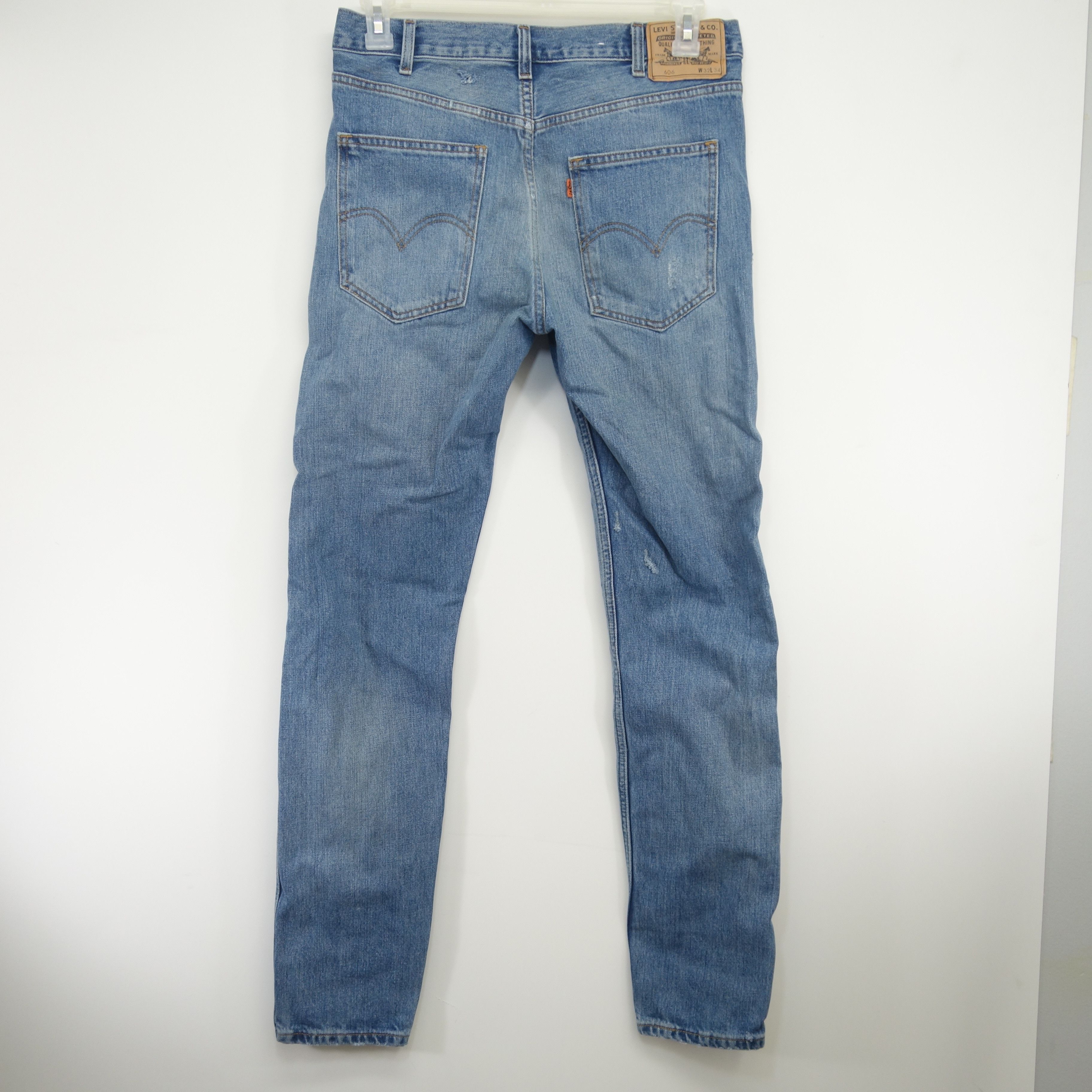 Cone Mill 1969 606 Stonewash Slim Fit Vintage Jeans 32 x 34