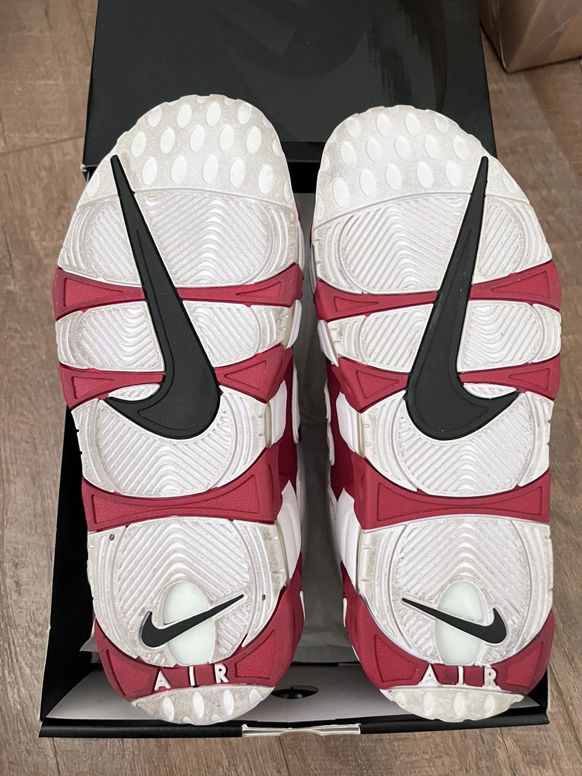 Nike × Supreme Air More Uptempo Red High 2017 Suptempo Size US 9 / EU 42 - 9 Thumbnail