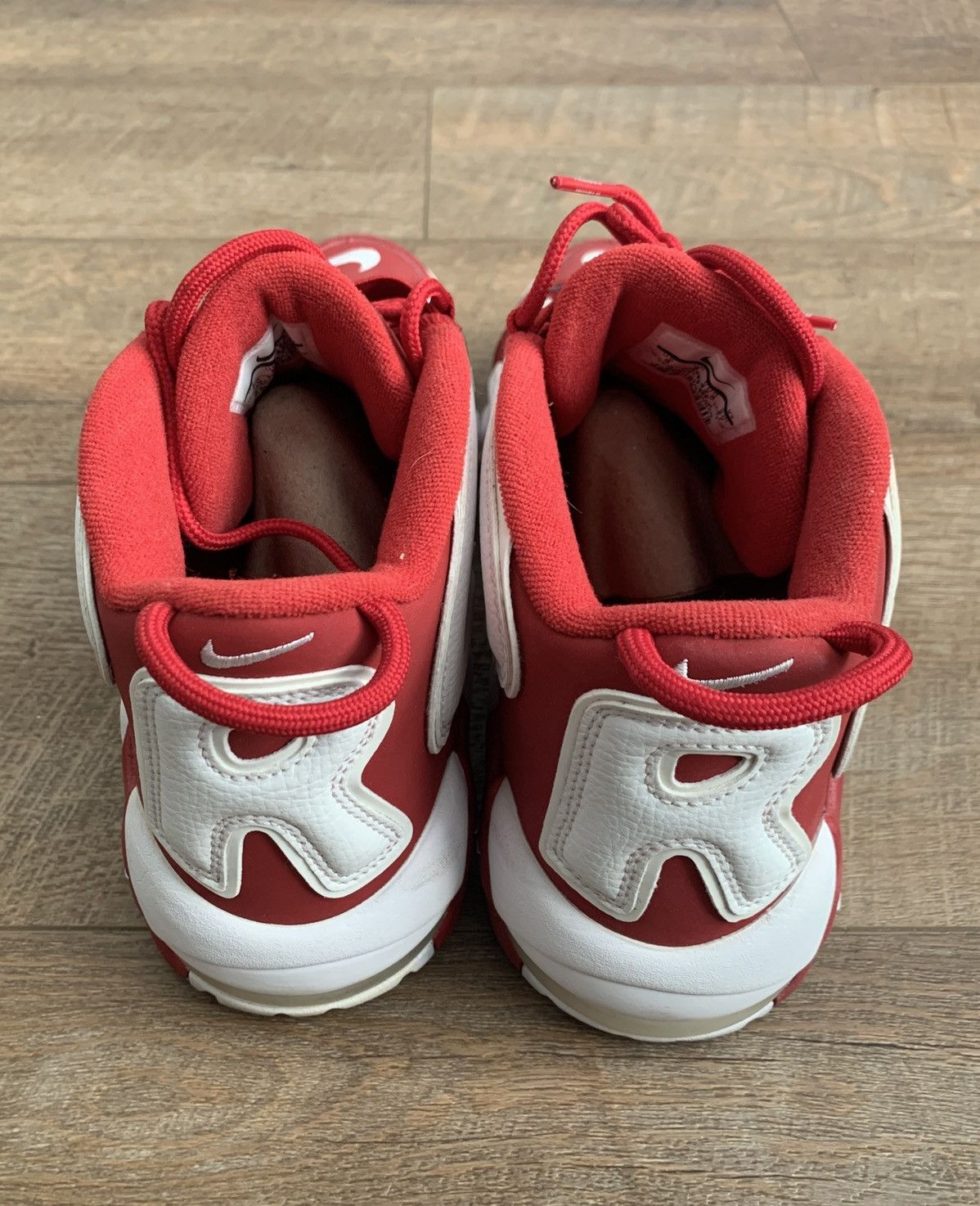 Nike × Supreme Air More Uptempo Red High 2017 Suptempo Size US 9 / EU 42 - 4 Thumbnail