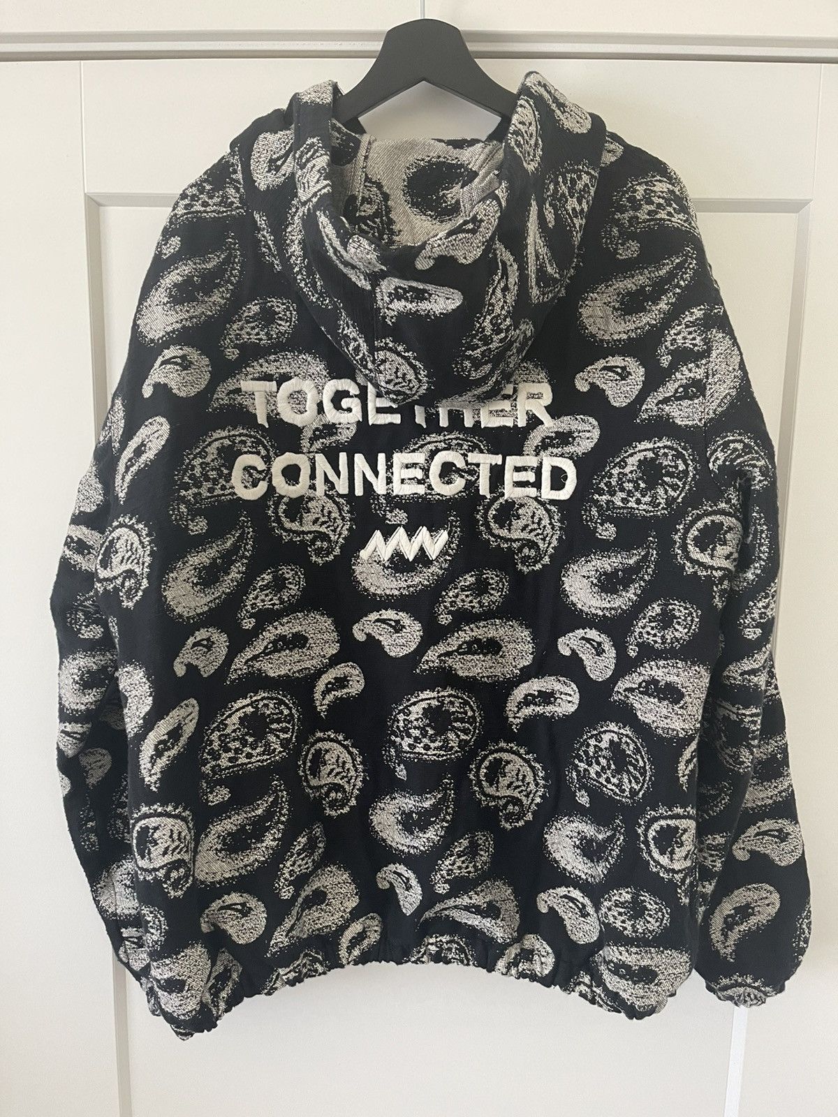 Zara Paisley Zip Up Hoodie | Grailed