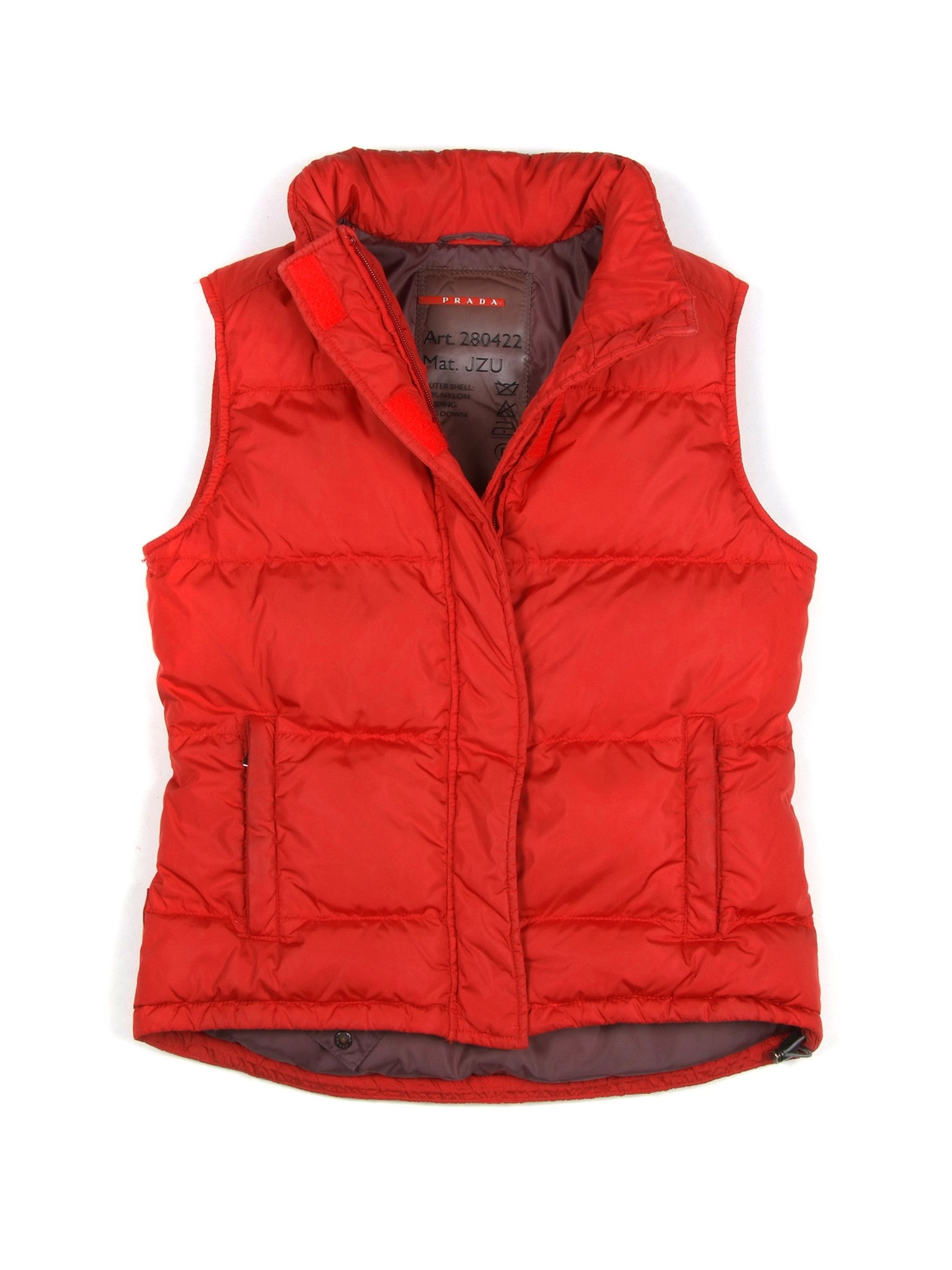 Prada × Vintage RaRe Vintage PRADA A/W 99 Sport Down Vest US6/S 