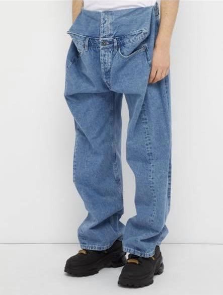 Y/Project y project 19SS pop-up s size denim pants | Grailed