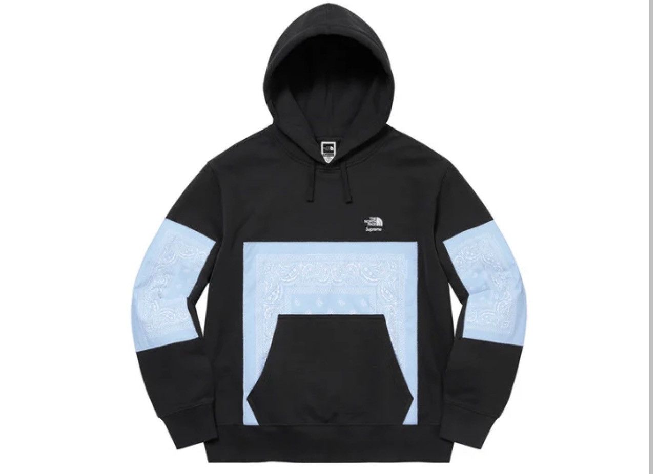 Supreme Supreme®/The North Face® Bandana Hooded Sweatshirt Small | Grailed