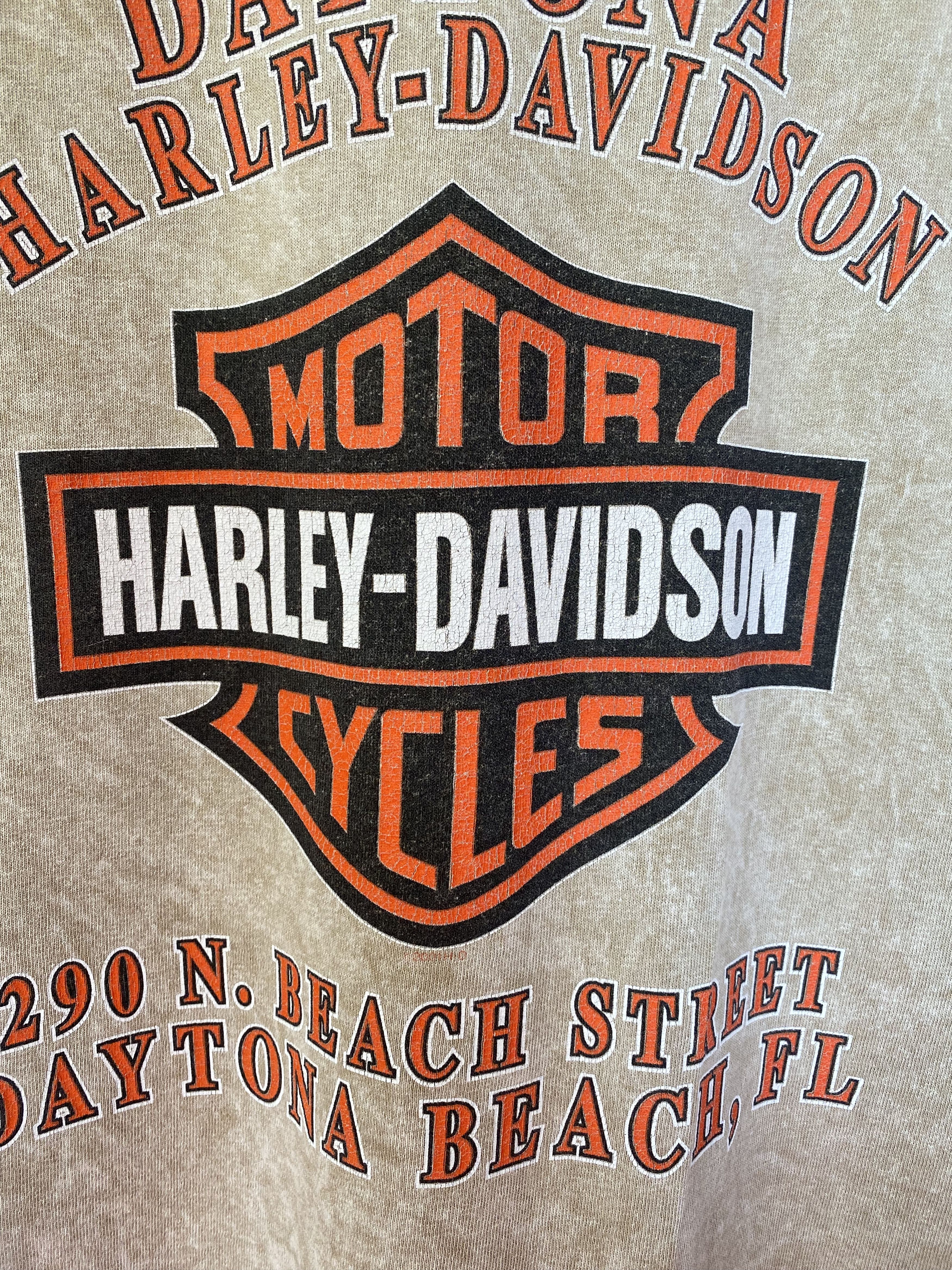 Harley Davidson × Vintage Vintage 2003 Harley Davidson Daytona Tee tshirt size L y2k Size US L / EU 52-54 / 3 - 10 Thumbnail