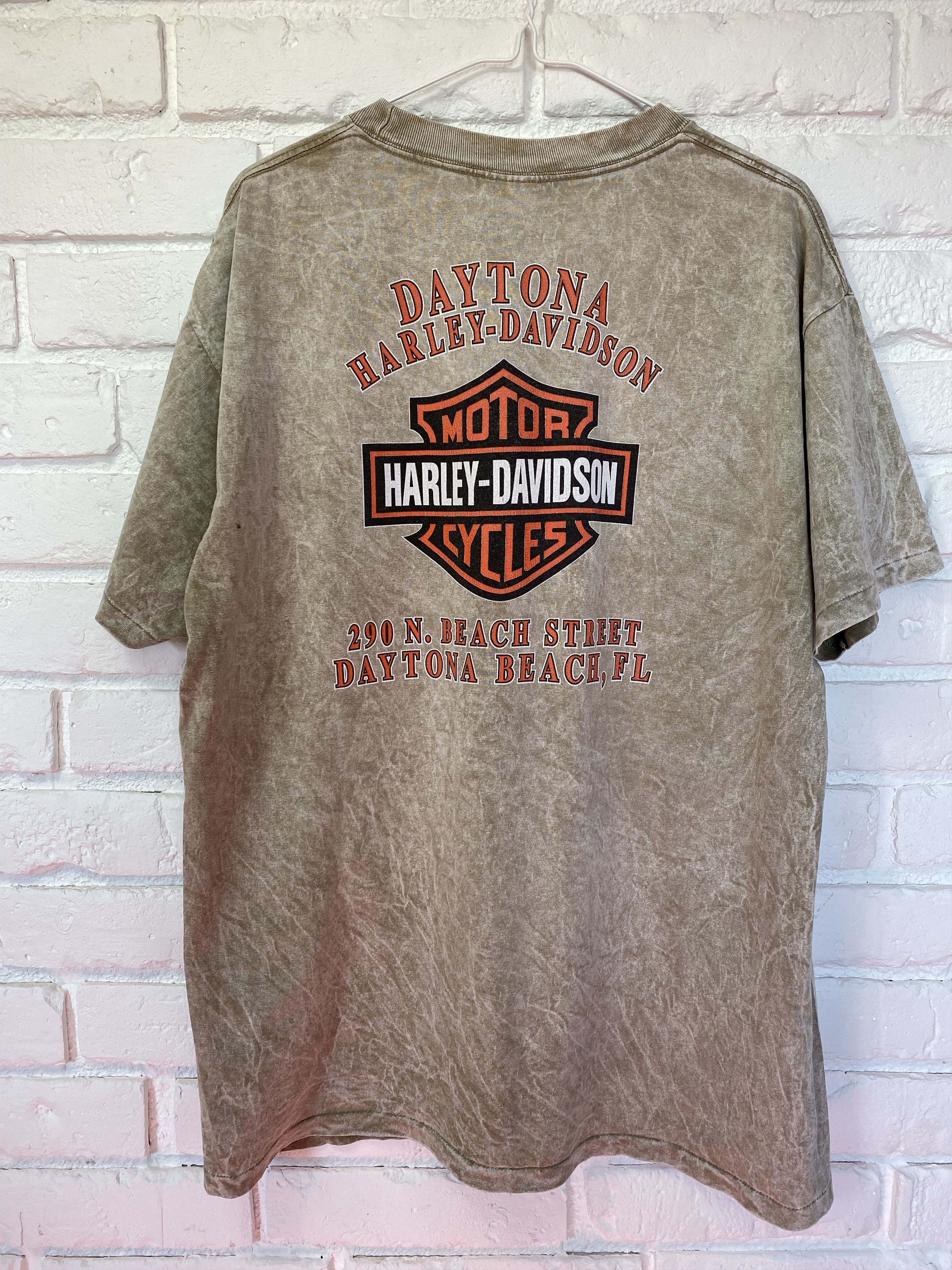 Harley Davidson × Vintage Vintage 2003 Harley Davidson Daytona Tee tshirt size L y2k Size US L / EU 52-54 / 3 - 8 Thumbnail
