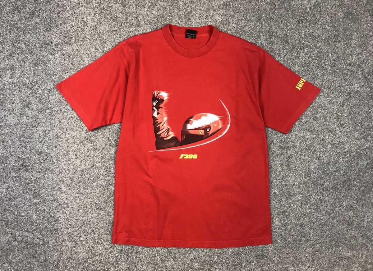 Ferrari Ferrari 1999 vintage t-shirt Size US XL / EU 56 / 4 - 1 Thumbnail