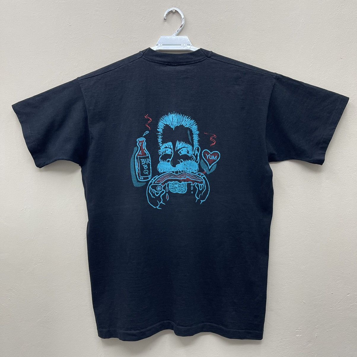 Beauty Beast × Vintage vintage Bar B Q Yum T-Shirt Size US XL / EU 56 / 4 - 1 Thumbnail
