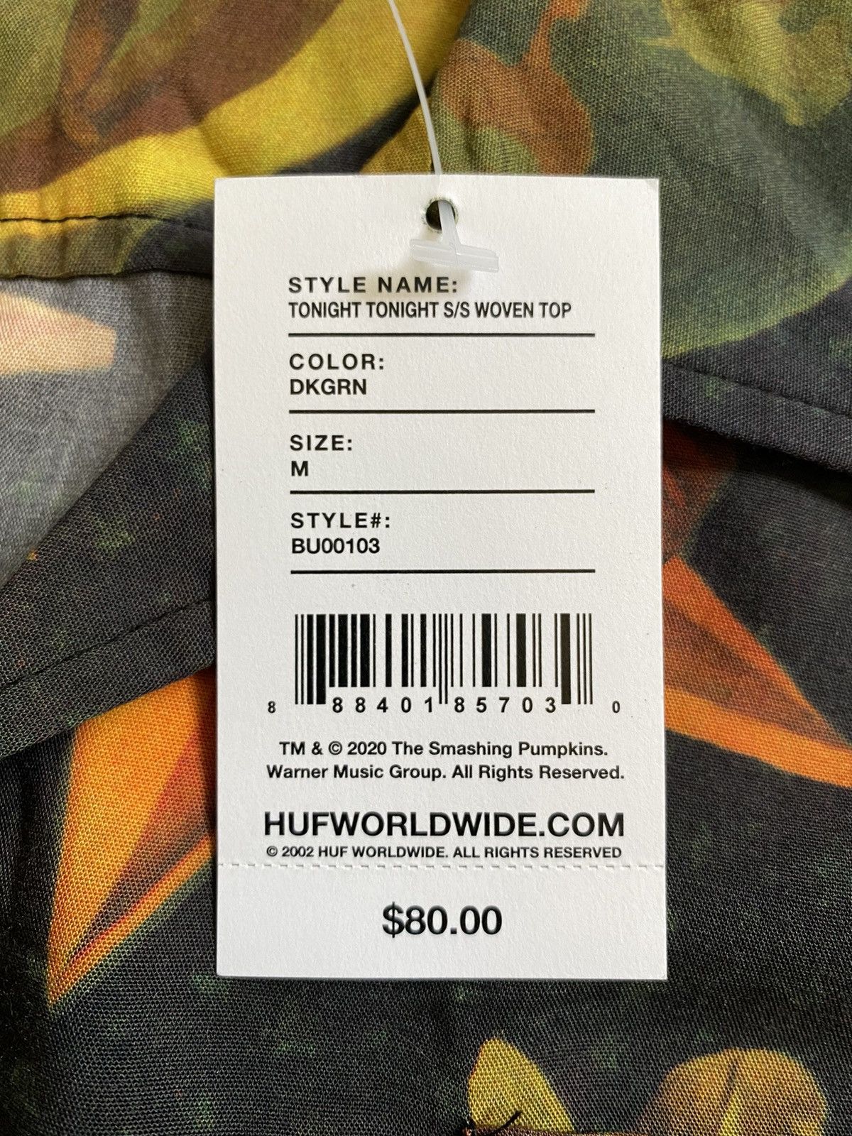 Huf Huf X Smashing Pumpkins Tonight Tonight Woven Shirt