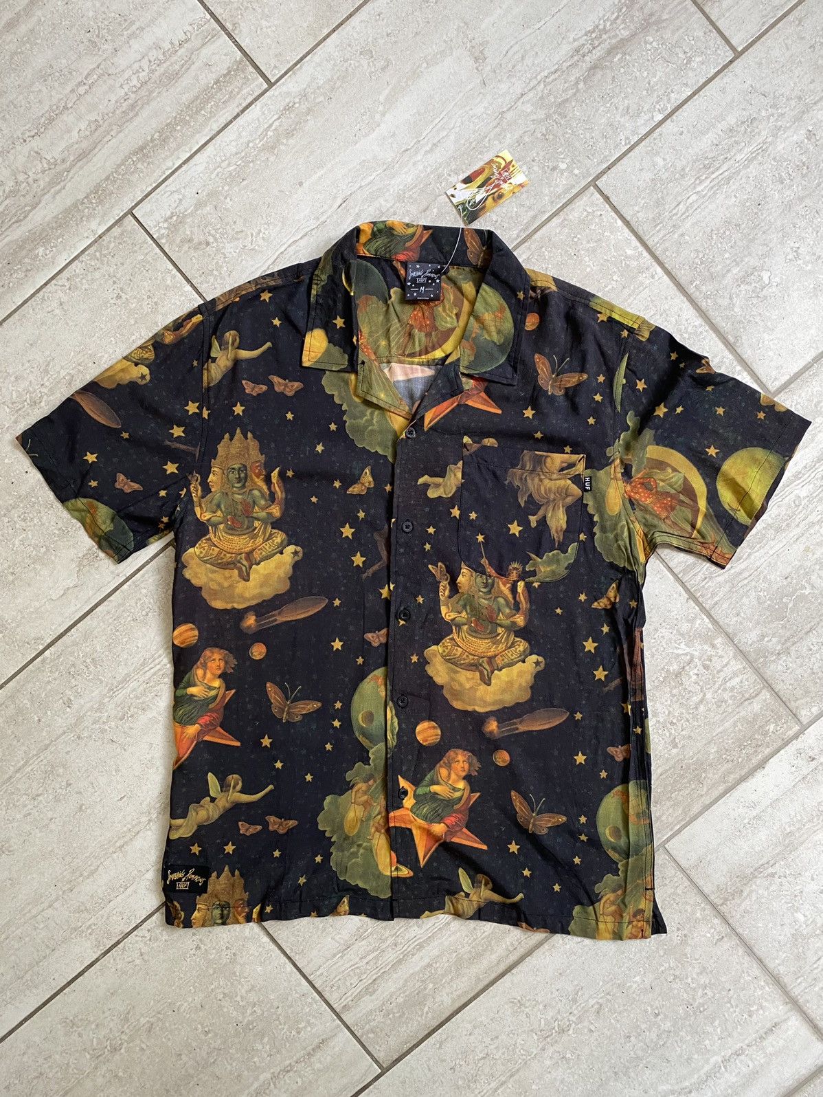 Huf Huf X Smashing Pumpkins Tonight Tonight Woven Shirt | Grailed