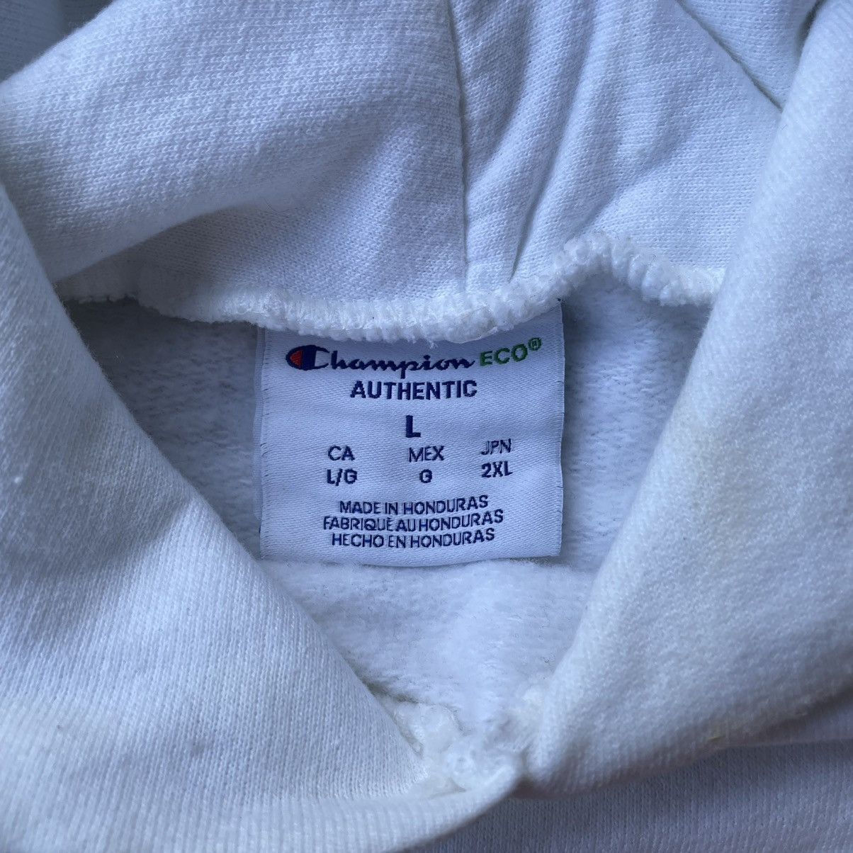 Champion Travis Scott Champion Hoodie White (L) Size US L / EU 52-54 / 3 - 7 Thumbnail