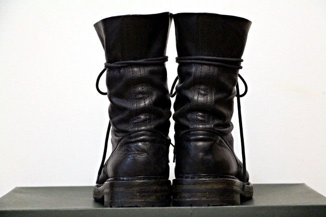Ann Demeulemeester Combat Boots | Grailed