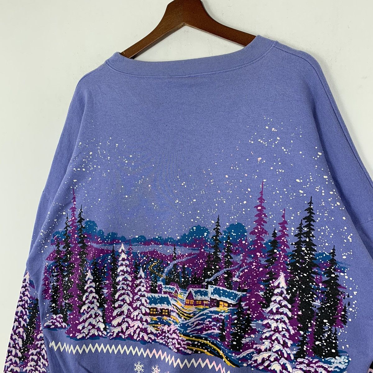 Other × Vintage 90’s Lifestyle Christmas Sweatshirt Size US L / EU 52-54 / 3 - 6 Thumbnail