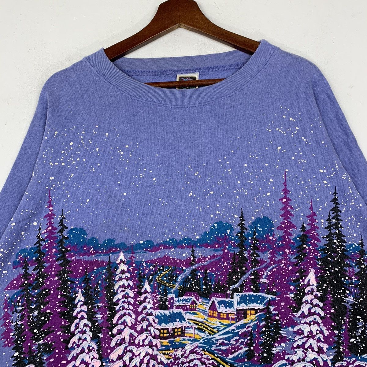 Other × Vintage 90’s Lifestyle Christmas Sweatshirt Size US L / EU 52-54 / 3 - 3 Thumbnail
