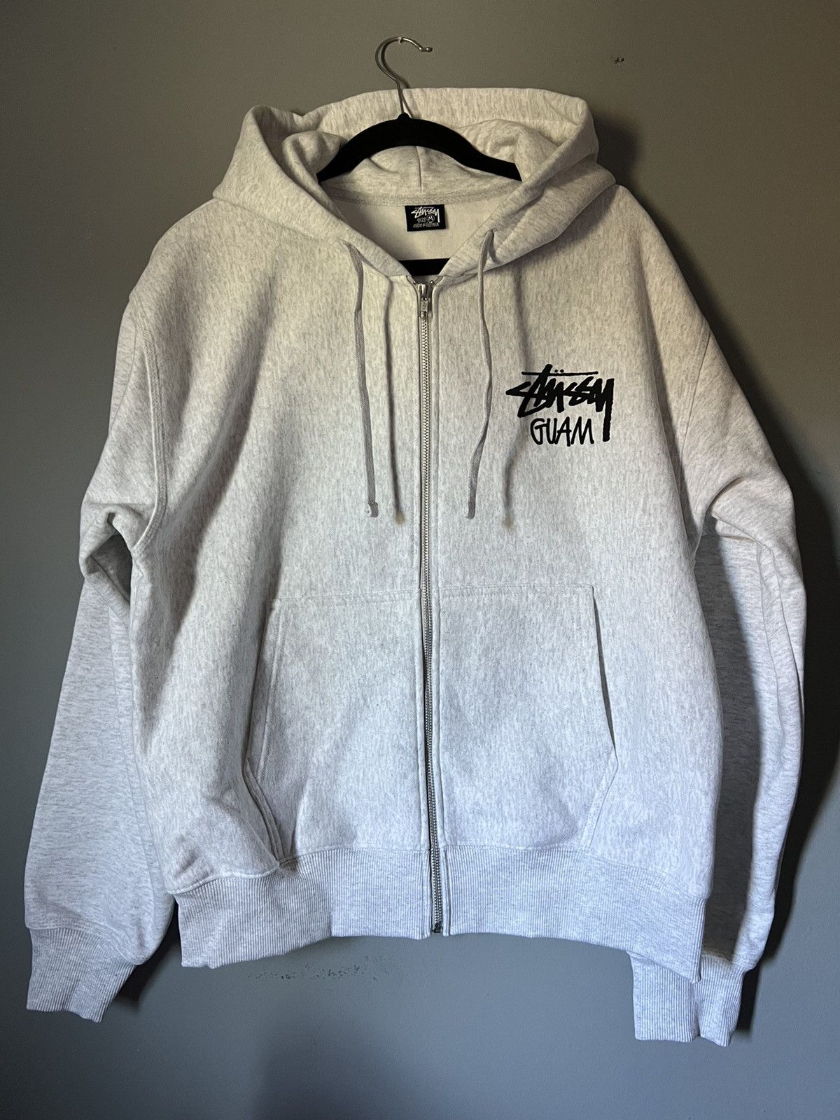 STUSSY GUAM shops HOODIE RARE