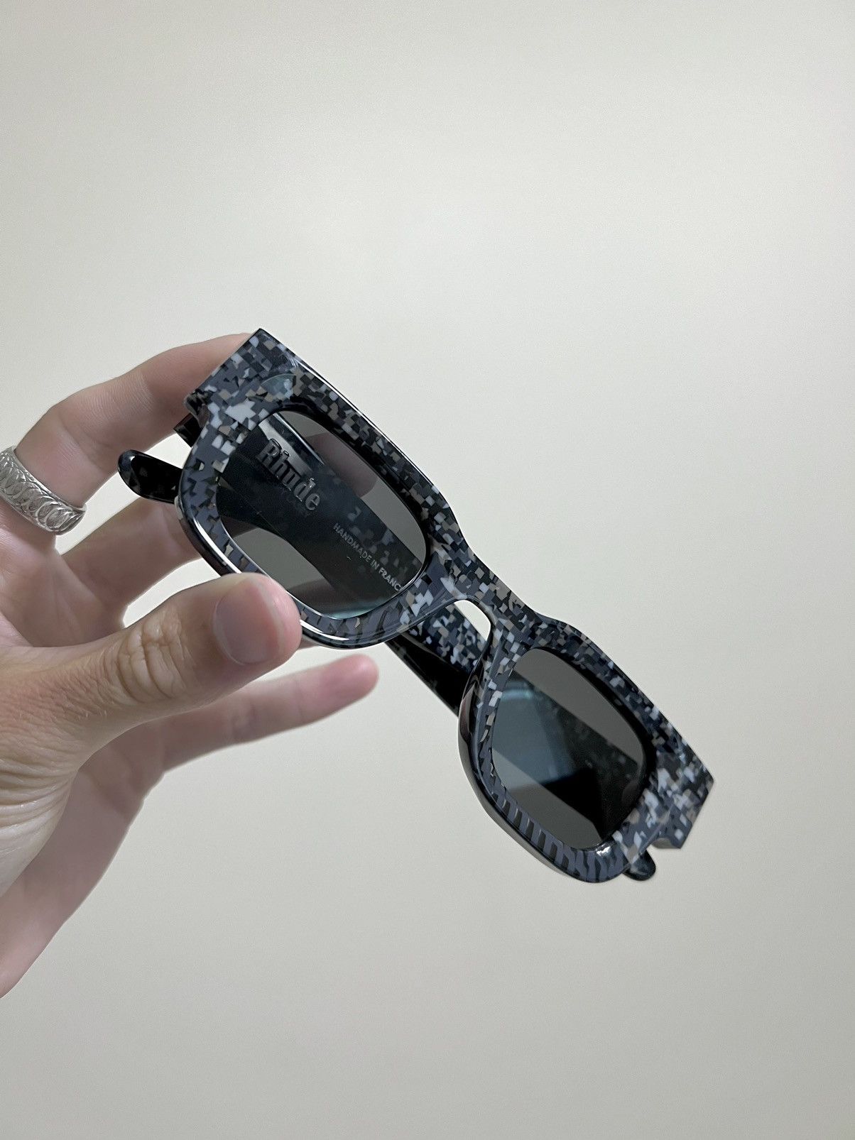 Rhude × Thierry Lasry RHUDE THIERRY LASRY CEMENT RHEVISION SUNGLASSES Size ONE SIZE - 4 Thumbnail