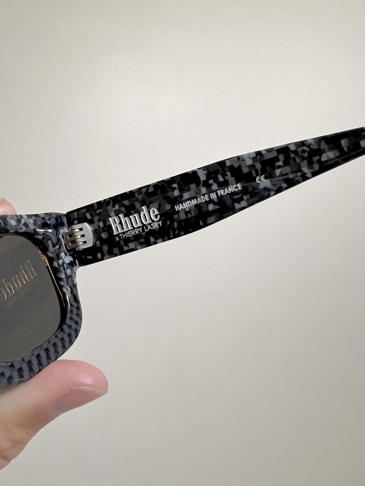 Rhude × Thierry Lasry RHUDE THIERRY LASRY CEMENT RHEVISION SUNGLASSES Size ONE SIZE - 12 Thumbnail