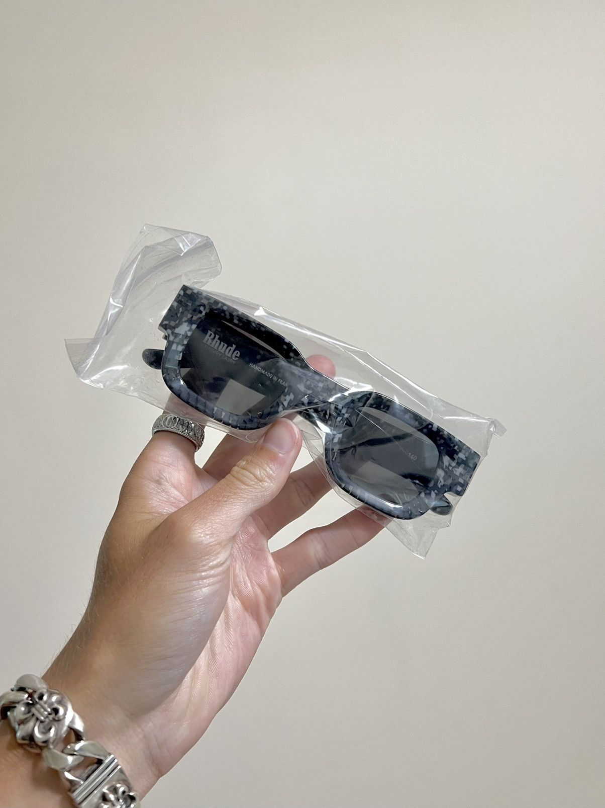 Rhude × Thierry Lasry RHUDE THIERRY LASRY CEMENT RHEVISION SUNGLASSES Size ONE SIZE - 2 Thumbnail