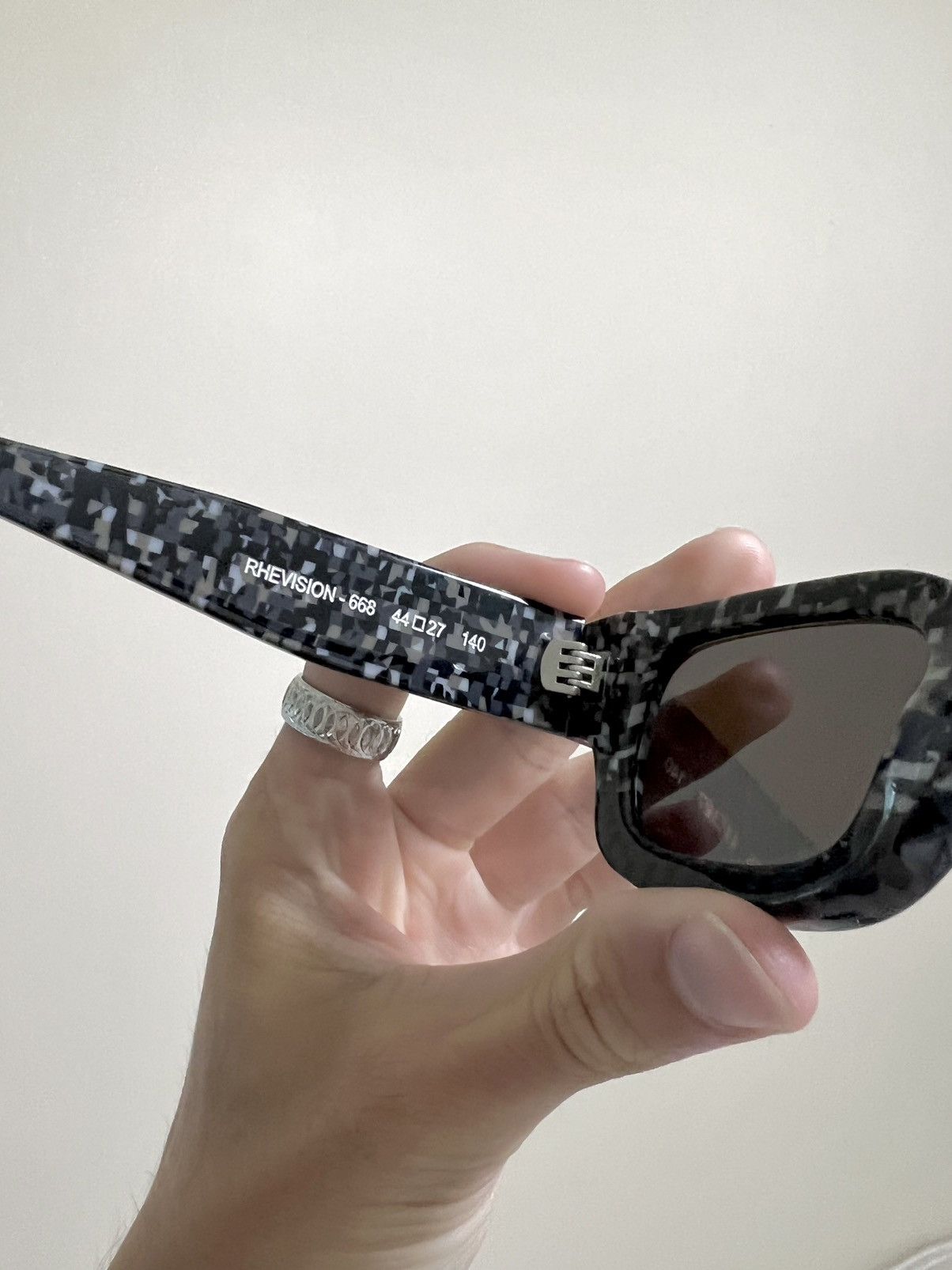 Rhude × Thierry Lasry RHUDE THIERRY LASRY CEMENT RHEVISION SUNGLASSES Size ONE SIZE - 13 Thumbnail