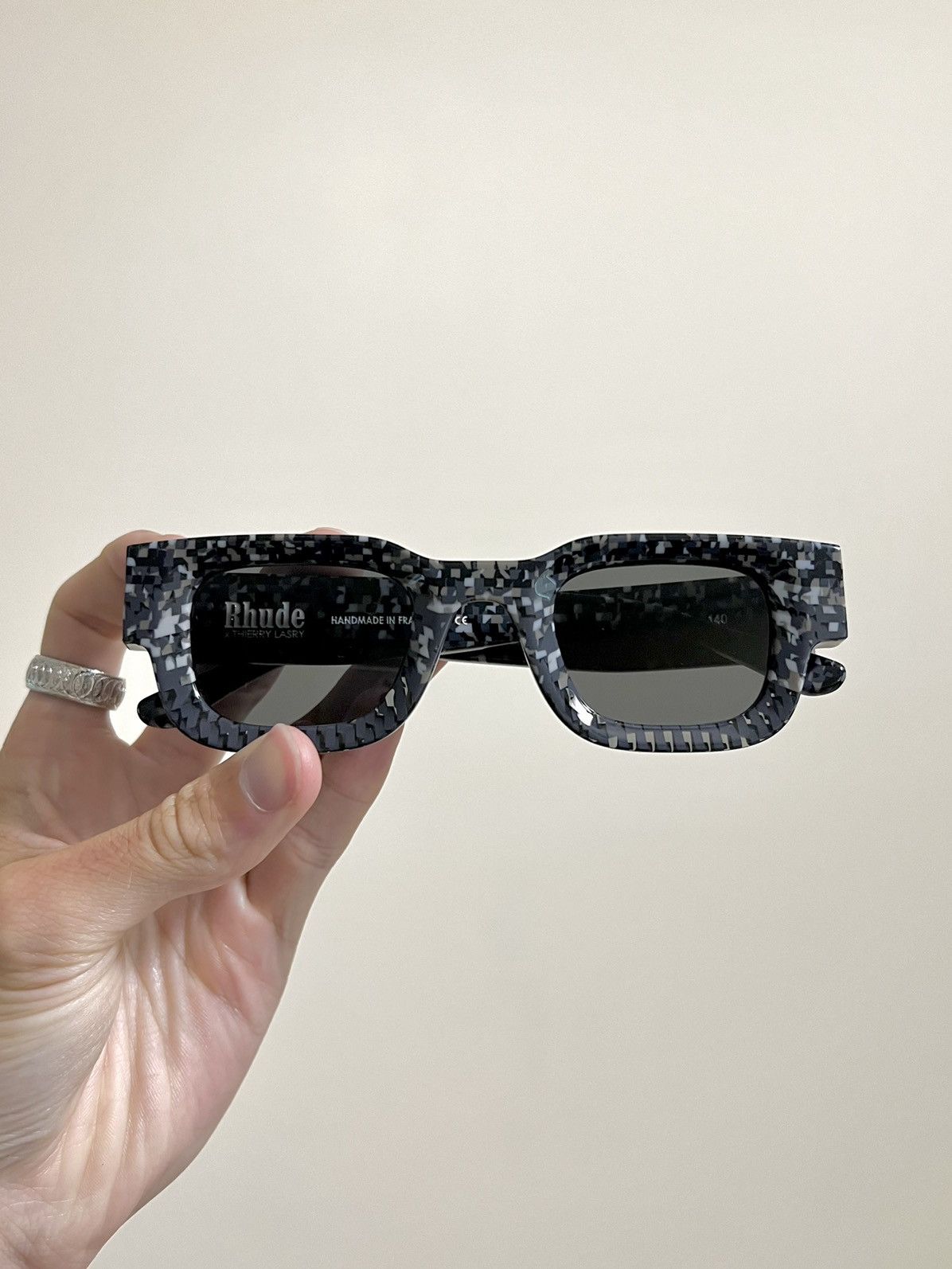 Rhude × Thierry Lasry RHUDE THIERRY LASRY CEMENT RHEVISION SUNGLASSES Size ONE SIZE - 1 Thumbnail