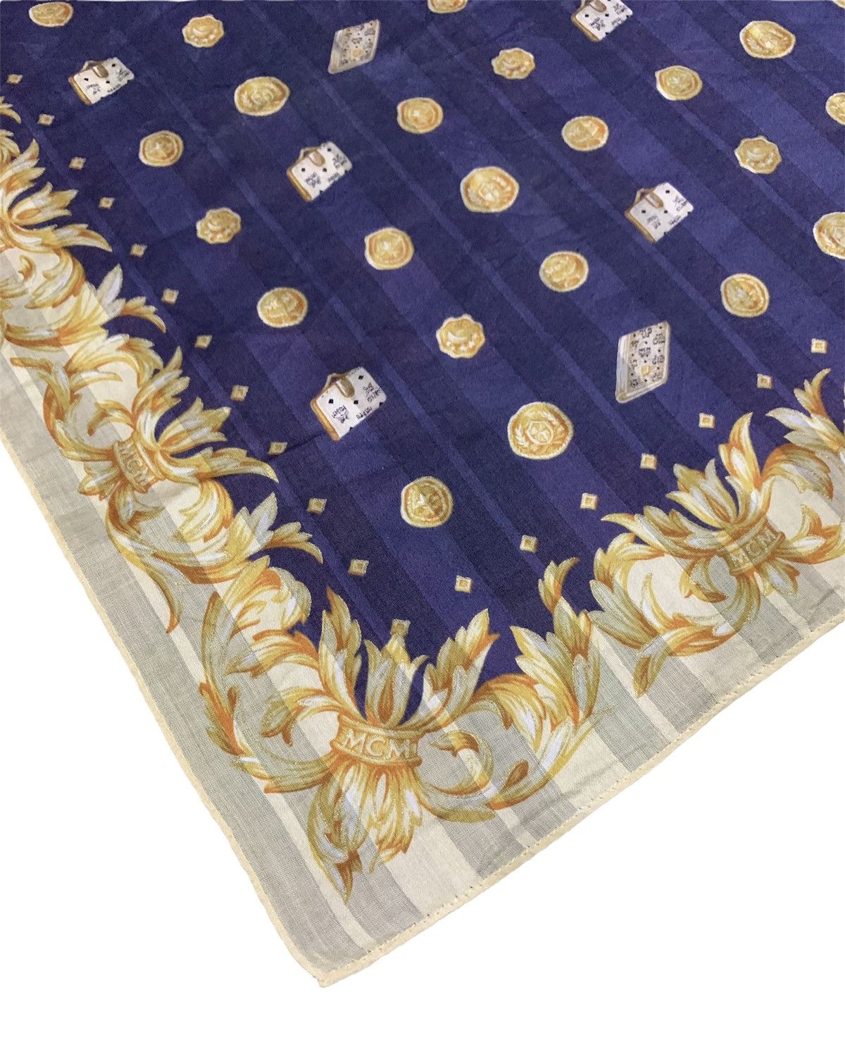 MCM MCM Bandana Mini Scarf Neckerchief Handkerchief Nice Design Size ONE SIZE - 4 Thumbnail