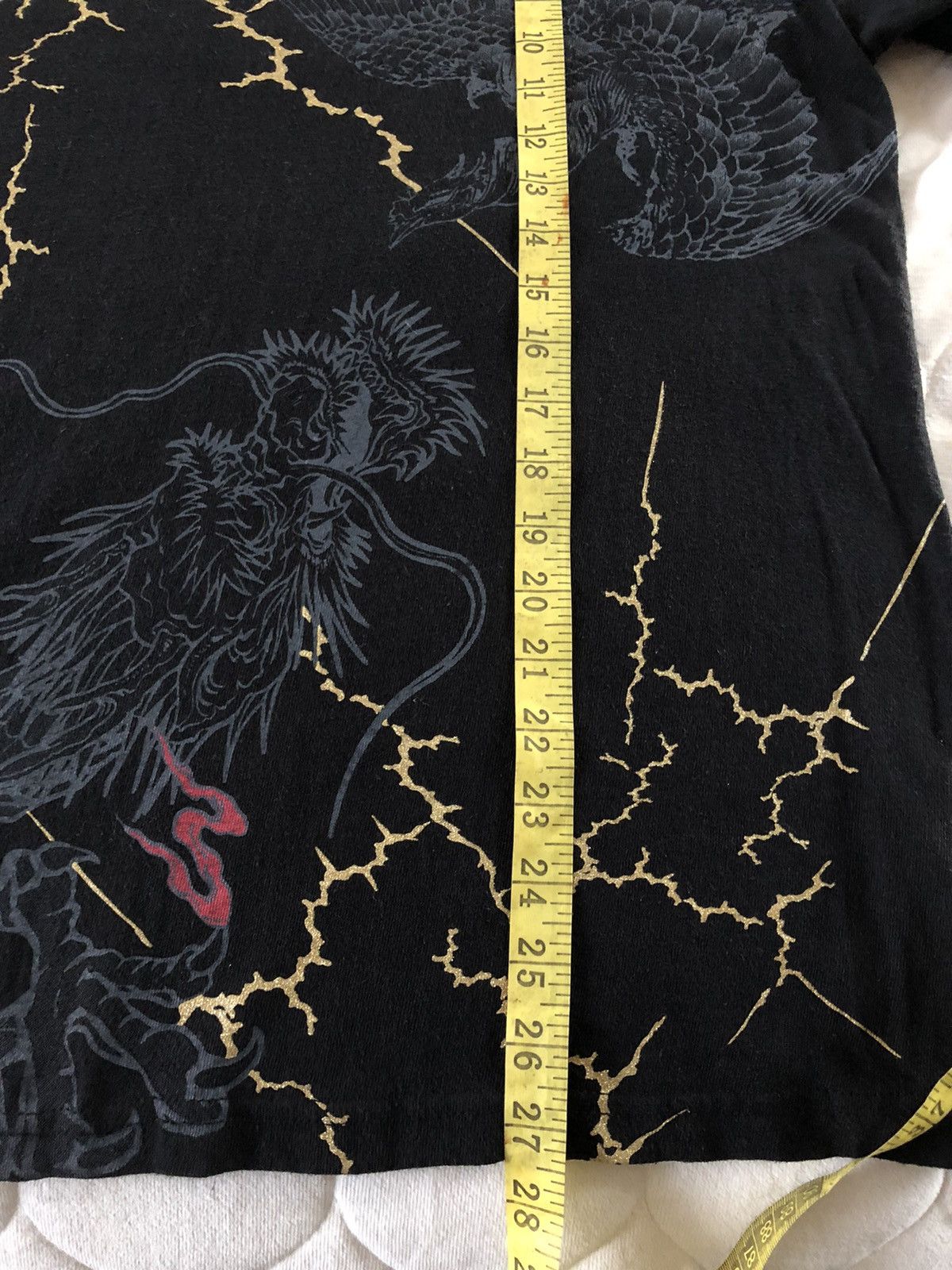 Japanese Brand Dragon Japanese Traditional Sukajan TShirt Size US L / EU 52-54 / 3 - 5 Thumbnail