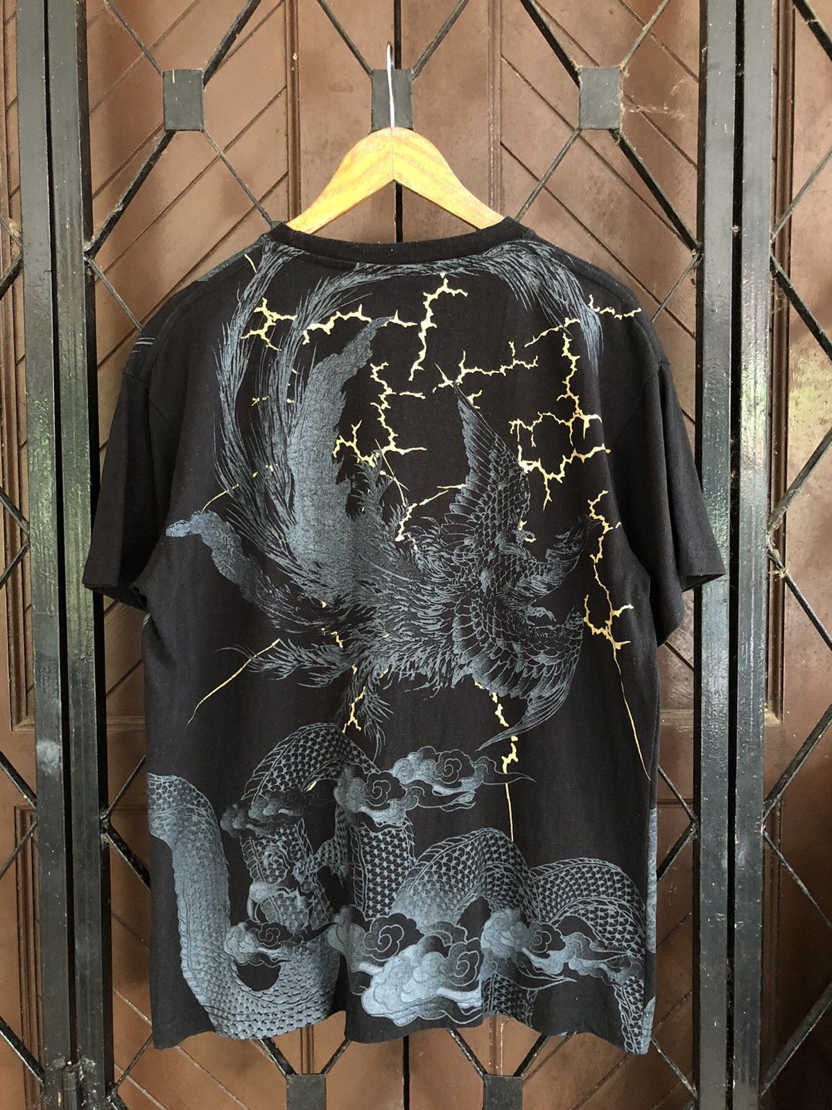 Japanese Brand Dragon Japanese Traditional Sukajan TShirt Size US L / EU 52-54 / 3 - 1 Thumbnail