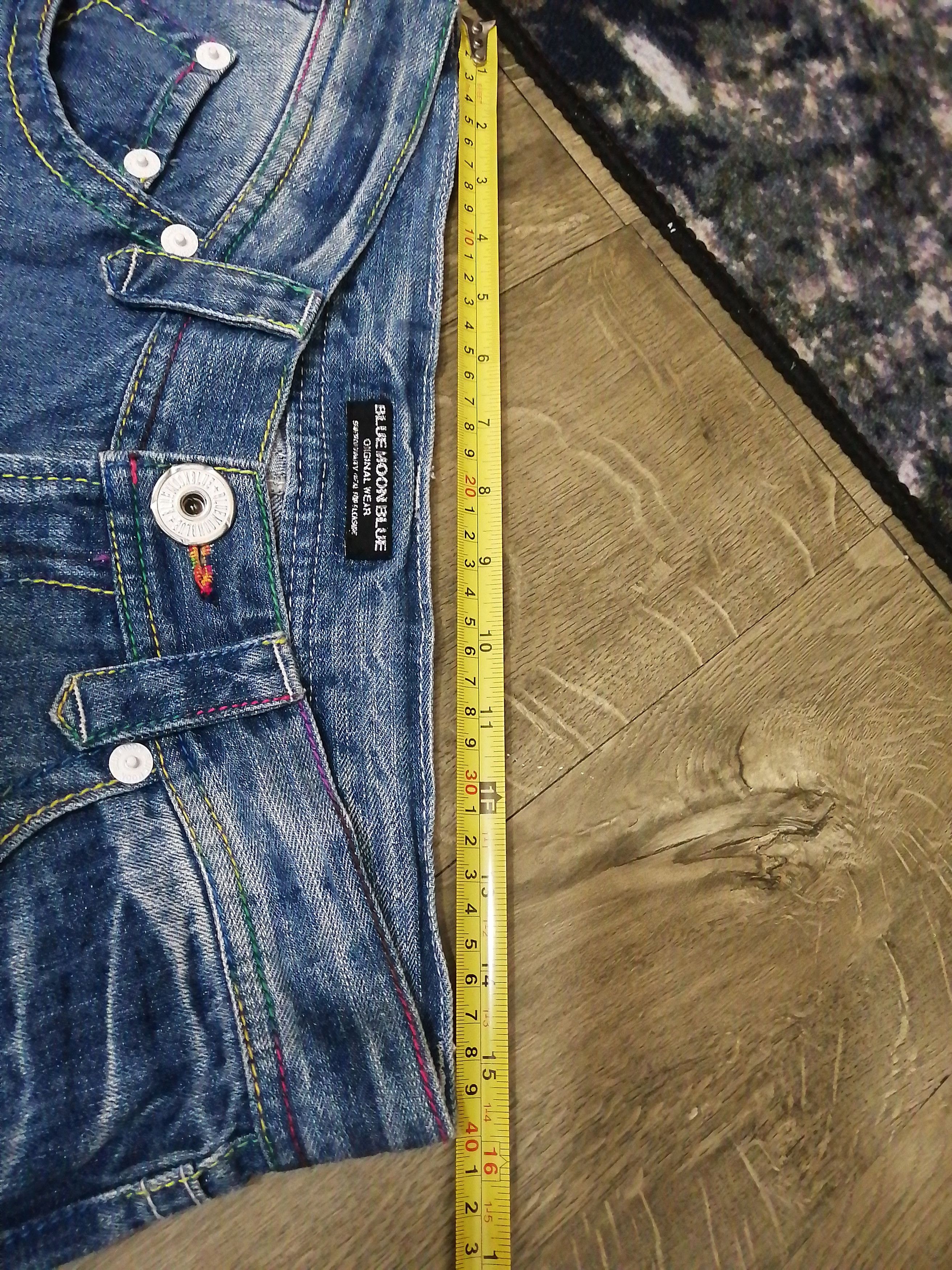 Japanese Brand Blue Moon Blue Surf Jeans Size US 32 / EU 48 - 10 Thumbnail