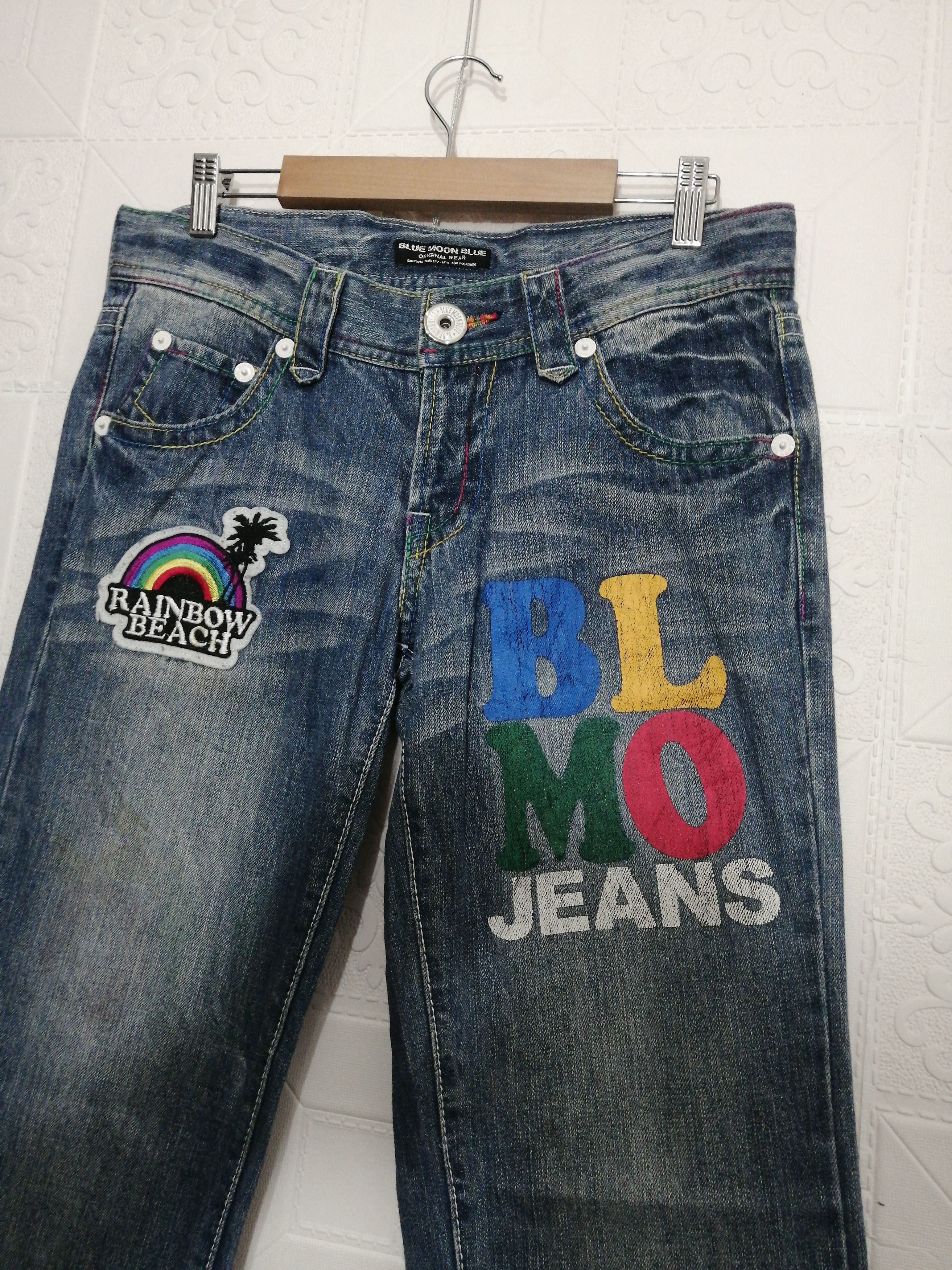 Japanese Brand Blue Moon Blue Surf Jeans Size US 32 / EU 48 - 4 Thumbnail