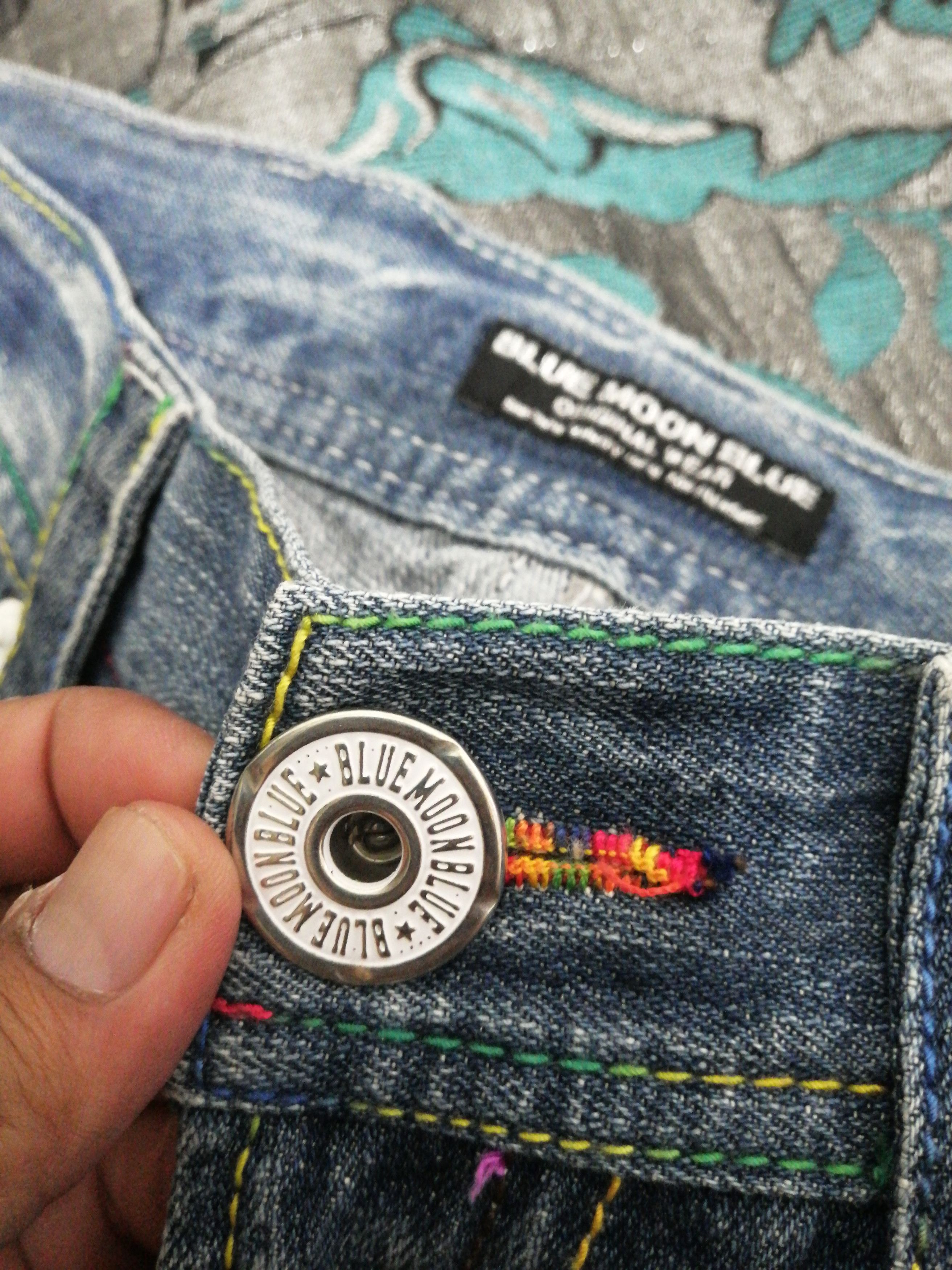 Japanese Brand Blue Moon Blue Surf Jeans Size US 32 / EU 48 - 7 Thumbnail