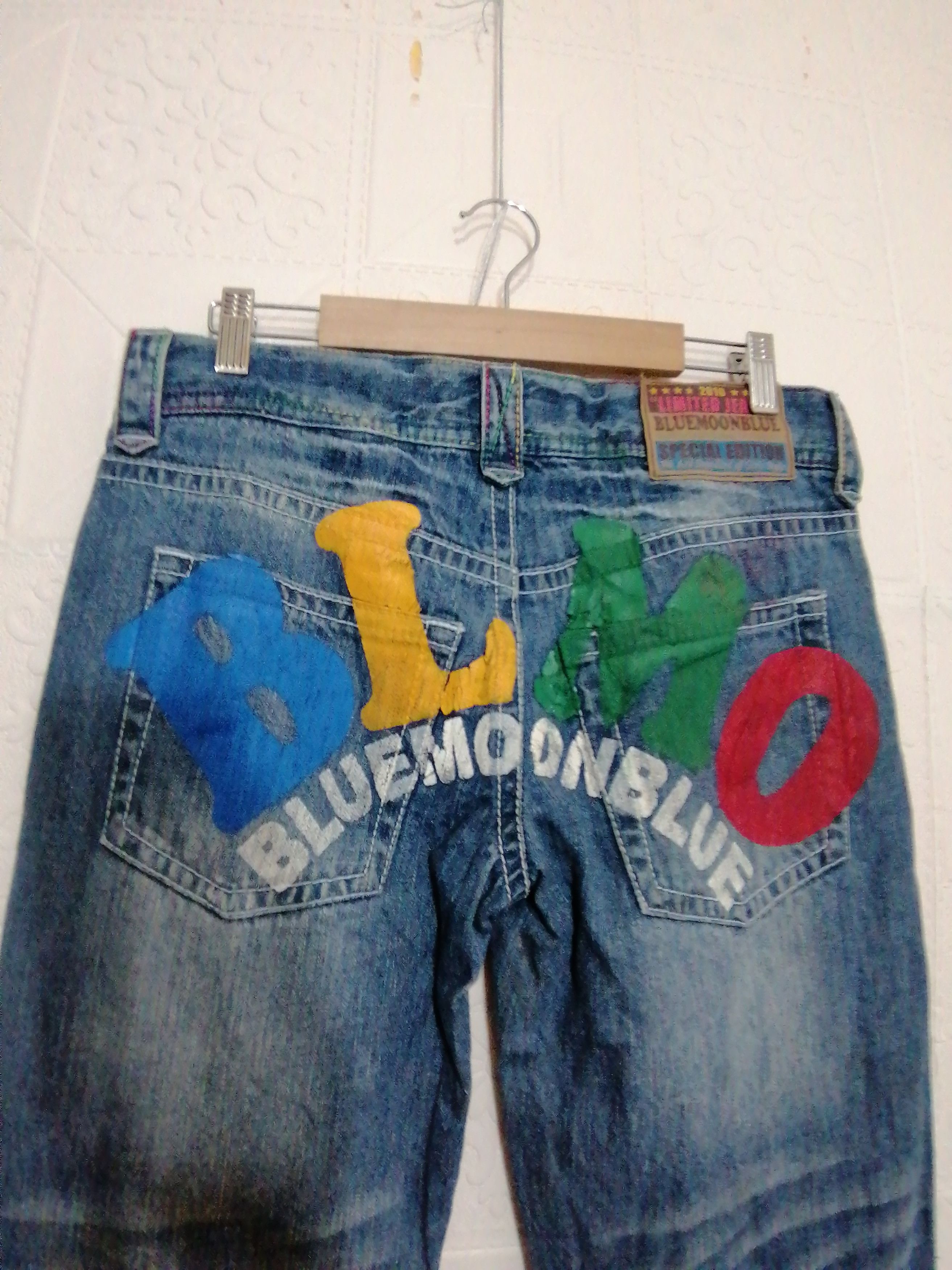 Japanese Brand Blue Moon Blue Surf Jeans Size US 32 / EU 48 - 6 Thumbnail
