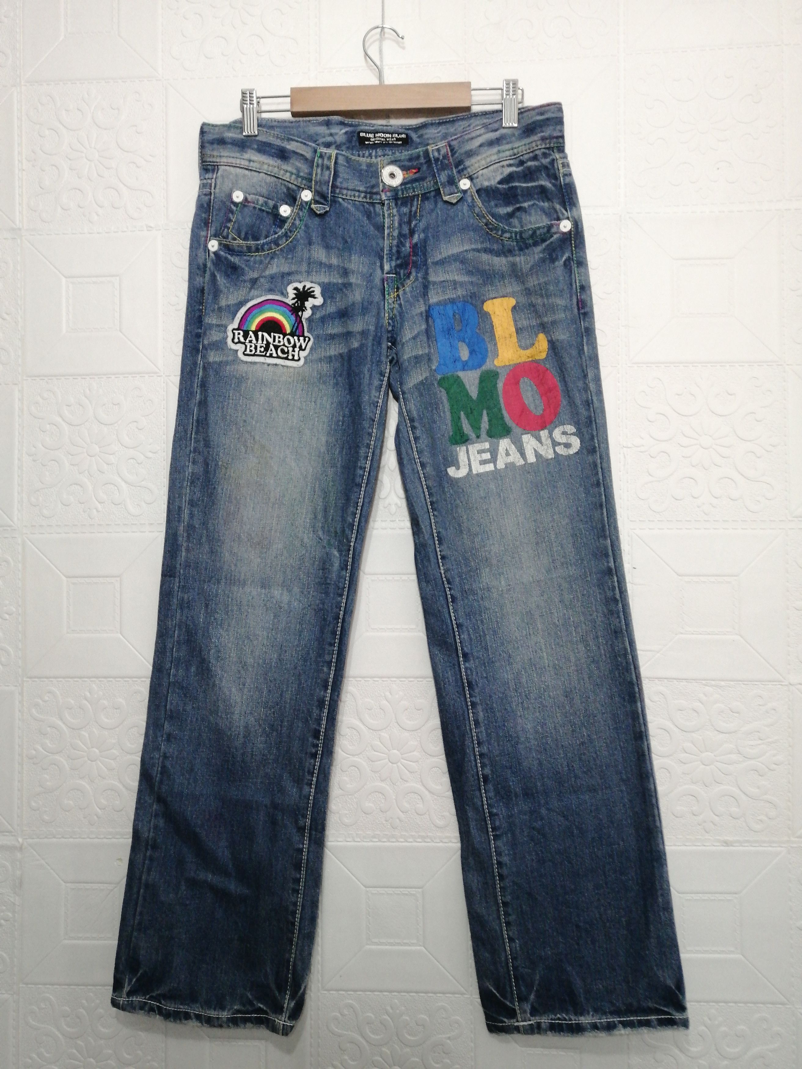 Japanese Brand Blue Moon Blue Surf Jeans Size US 32 / EU 48 - 1 Thumbnail