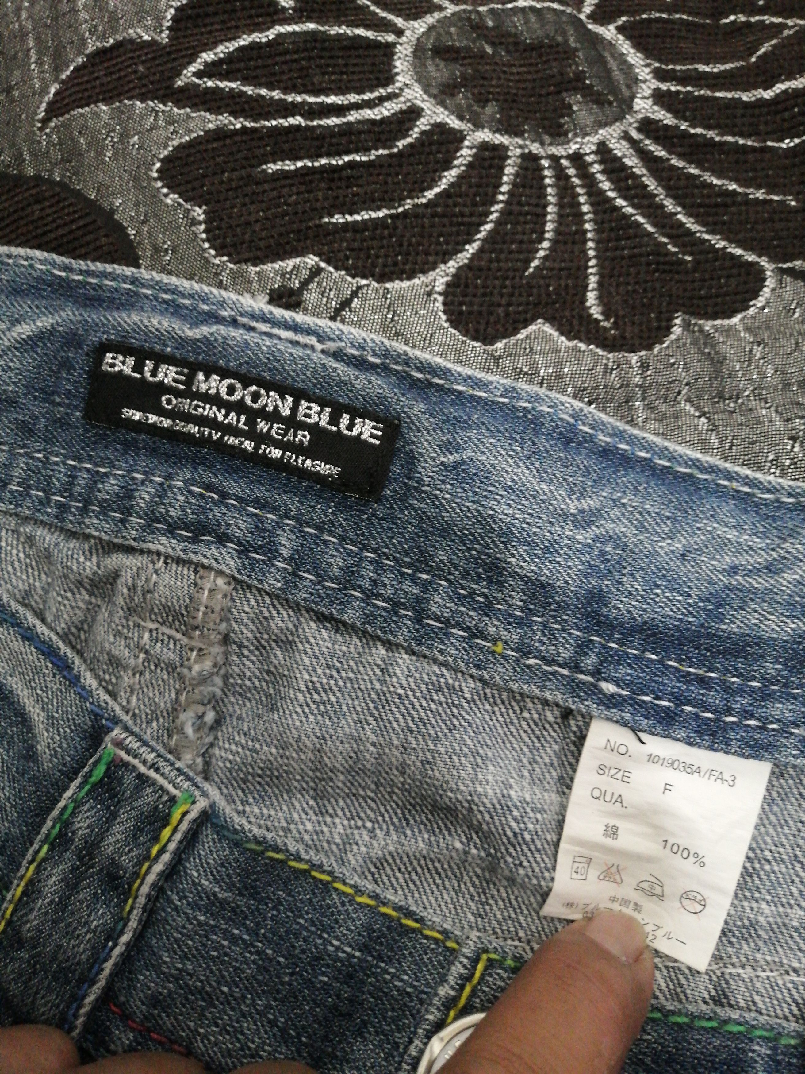 Japanese Brand Blue Moon Blue Surf Jeans Size US 32 / EU 48 - 8 Thumbnail