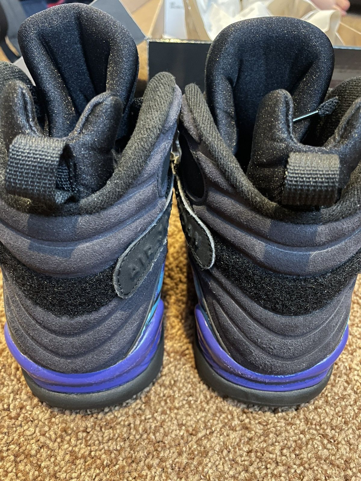 Jordan Brand Air Jordan 8 Retro 2007 Aqua 2007 Size US 9.5 / EU 42-43 - 5 Thumbnail