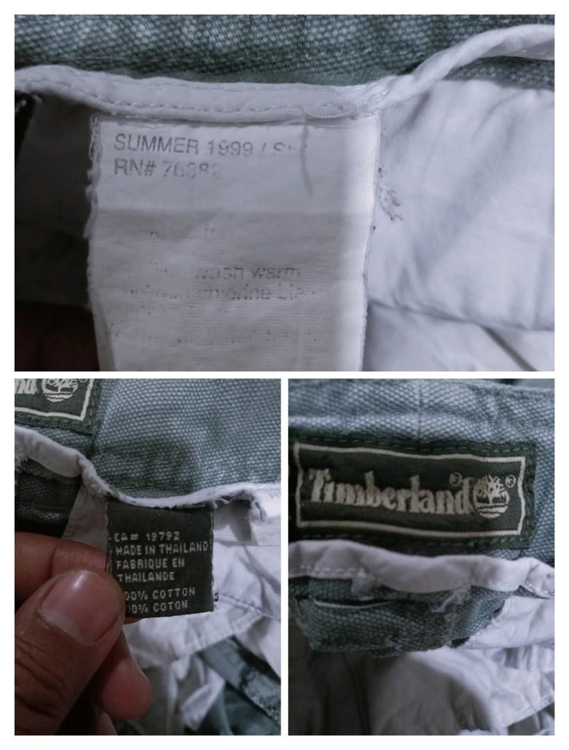 Timberland × Vintage Vintage 90s timberland cargo pants Size US 31 - 9 Thumbnail