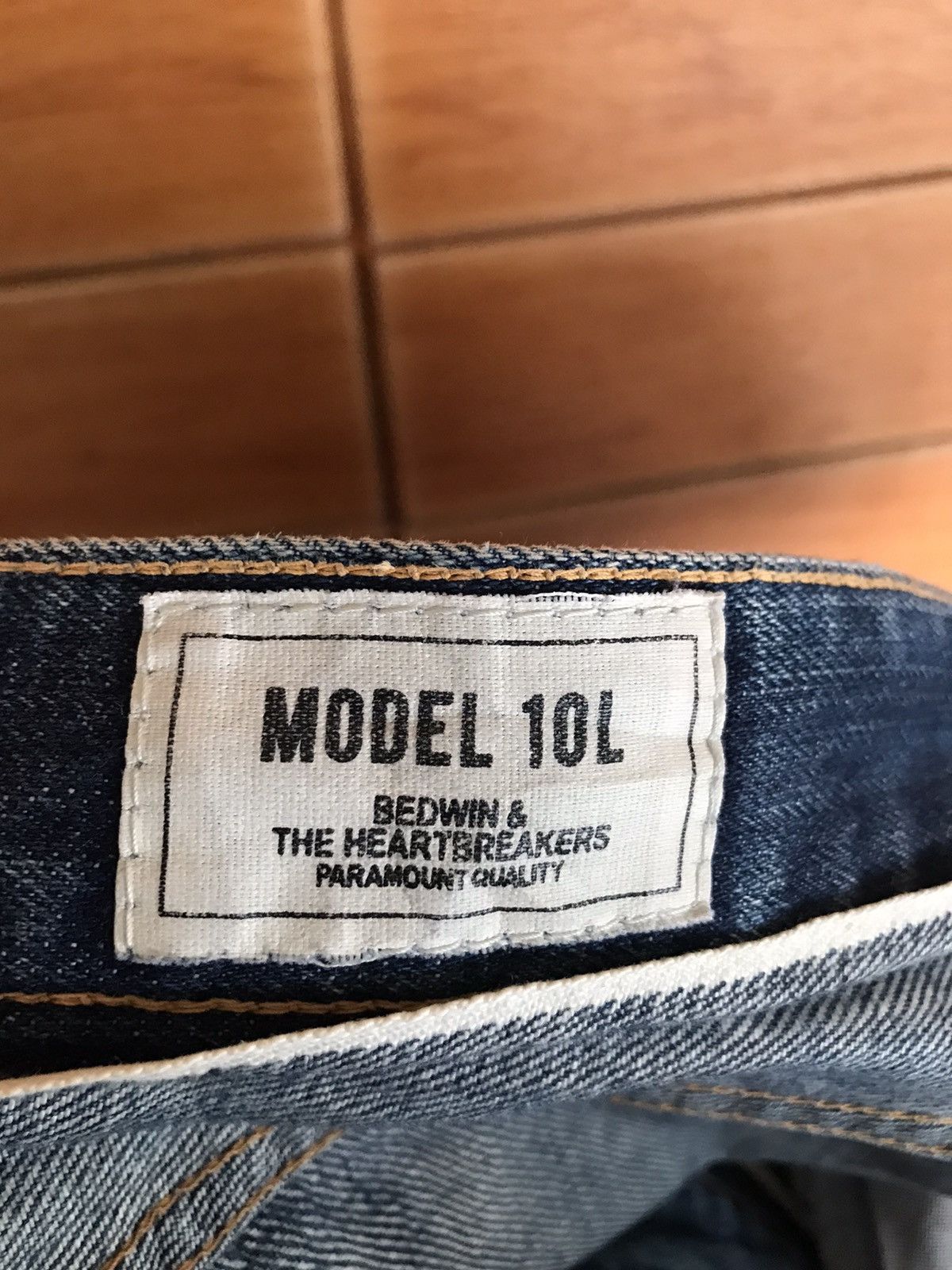 Bedwin & The Heartbreakers B&TH X Canton Overalls Selvedge Distress Faded Jeans Size US 34 / EU 50 - 19 Thumbnail