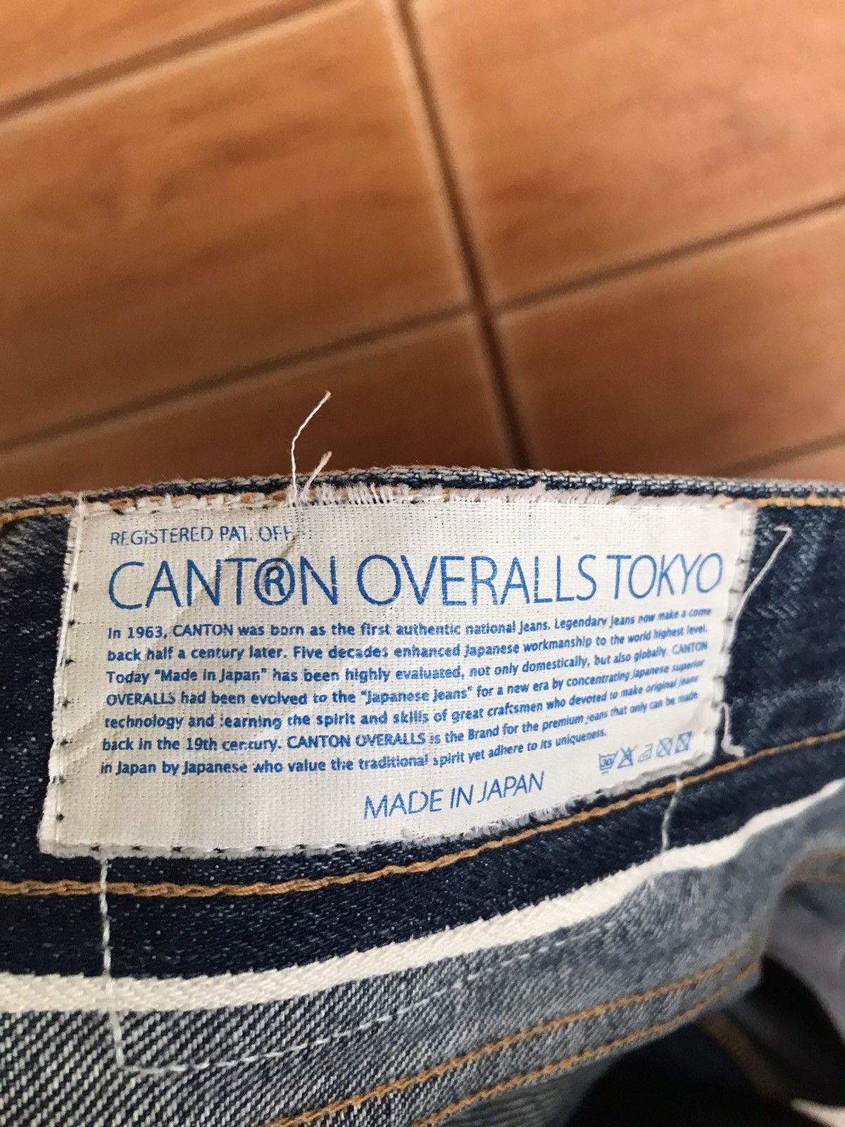 Bedwin & The Heartbreakers B&TH X Canton Overalls Selvedge Distress Faded Jeans Size US 34 / EU 50 - 20 Thumbnail