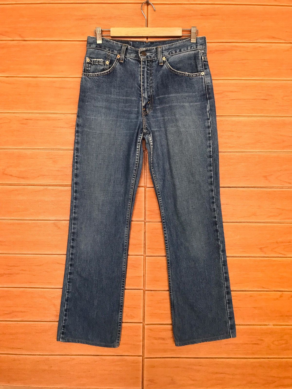Levi's Vintage Clothing Vintage Levis 517 Flared Denim Jeans Bootcut Size US 29 - 2 Thumbnail