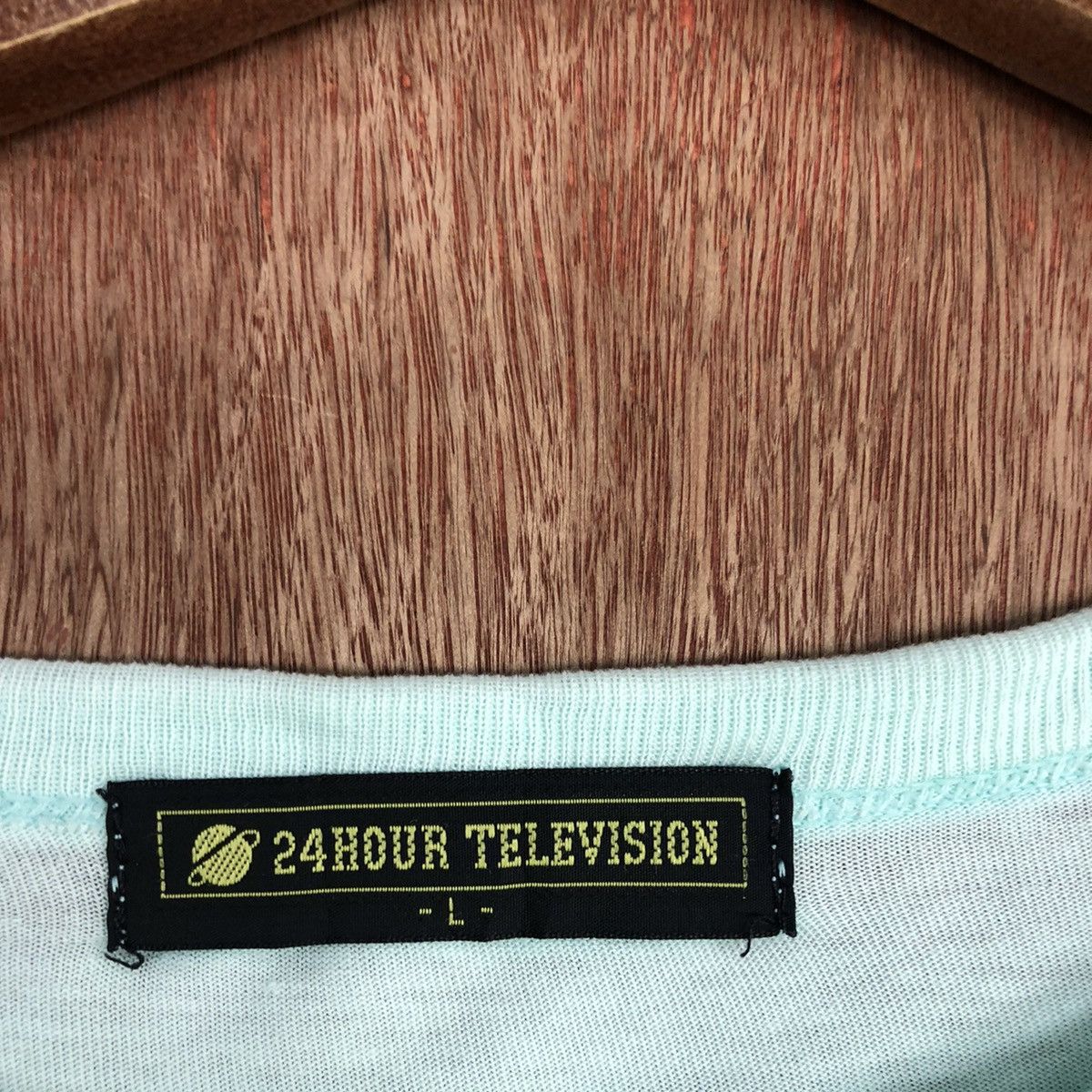 Japanese Brand 24 Hour Television japan art Soft Blue Tshirt #H391 Size US M / EU 48-50 / 2 - 8 Thumbnail