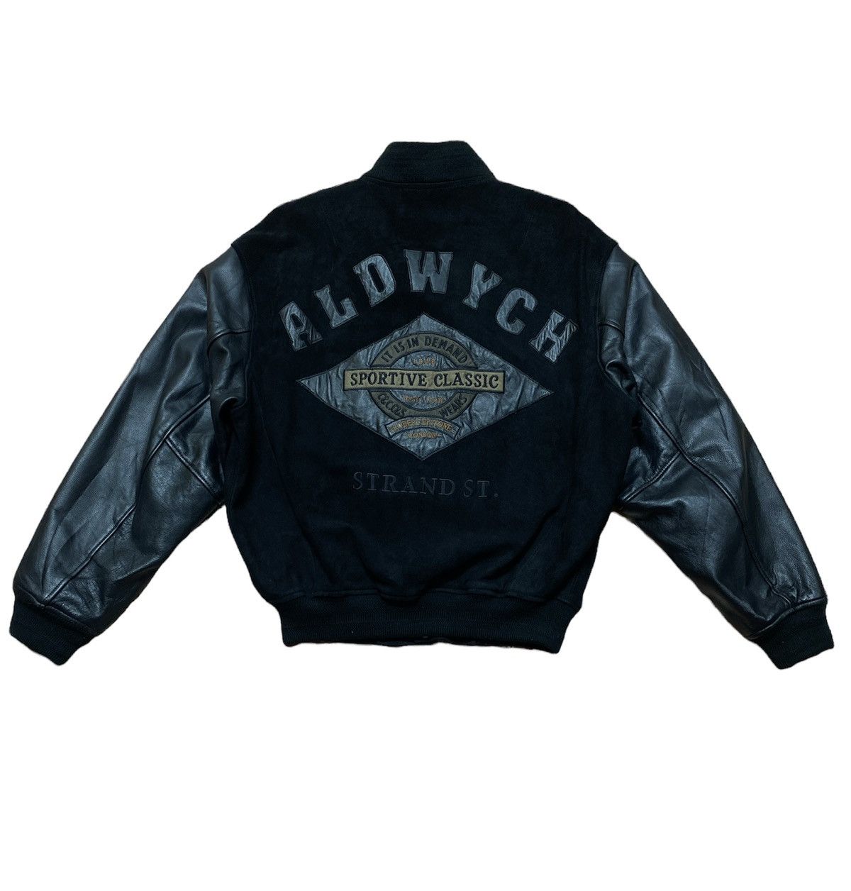 Leather × Vintage Vintage 1948 Sportive Classic Varsity Leather Jacket Size US M / EU 48-50 / 2 - 1 Thumbnail