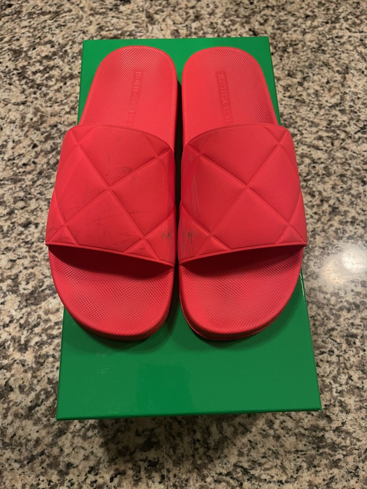 Bottega Veneta Tomato Slides