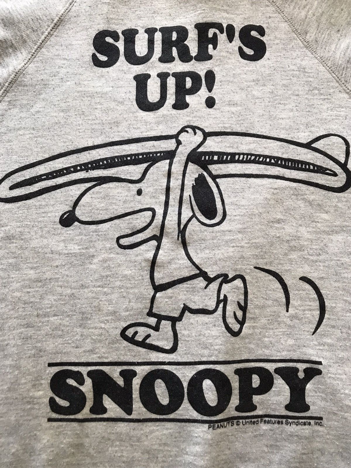 Cartoon Network × Peanuts × Vintage Vintage Snoopy Peanuts Surf’s Up! Sweatshirt Size US S / EU 44-46 / 1 - 5 Thumbnail