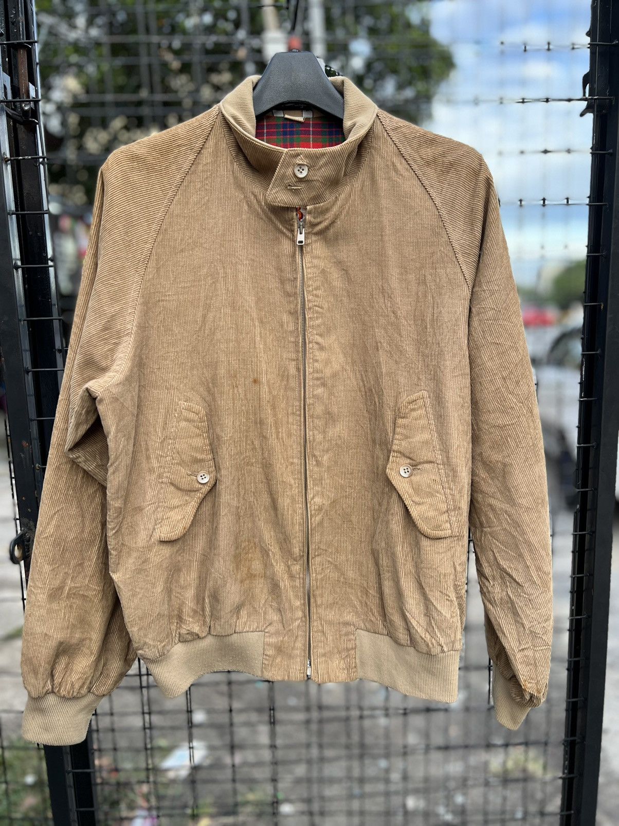 Baracuta Baracuta England vintage 90s zip jacket Spellout LOGO Size US M / EU 48-50 / 2 - 1 Thumbnail